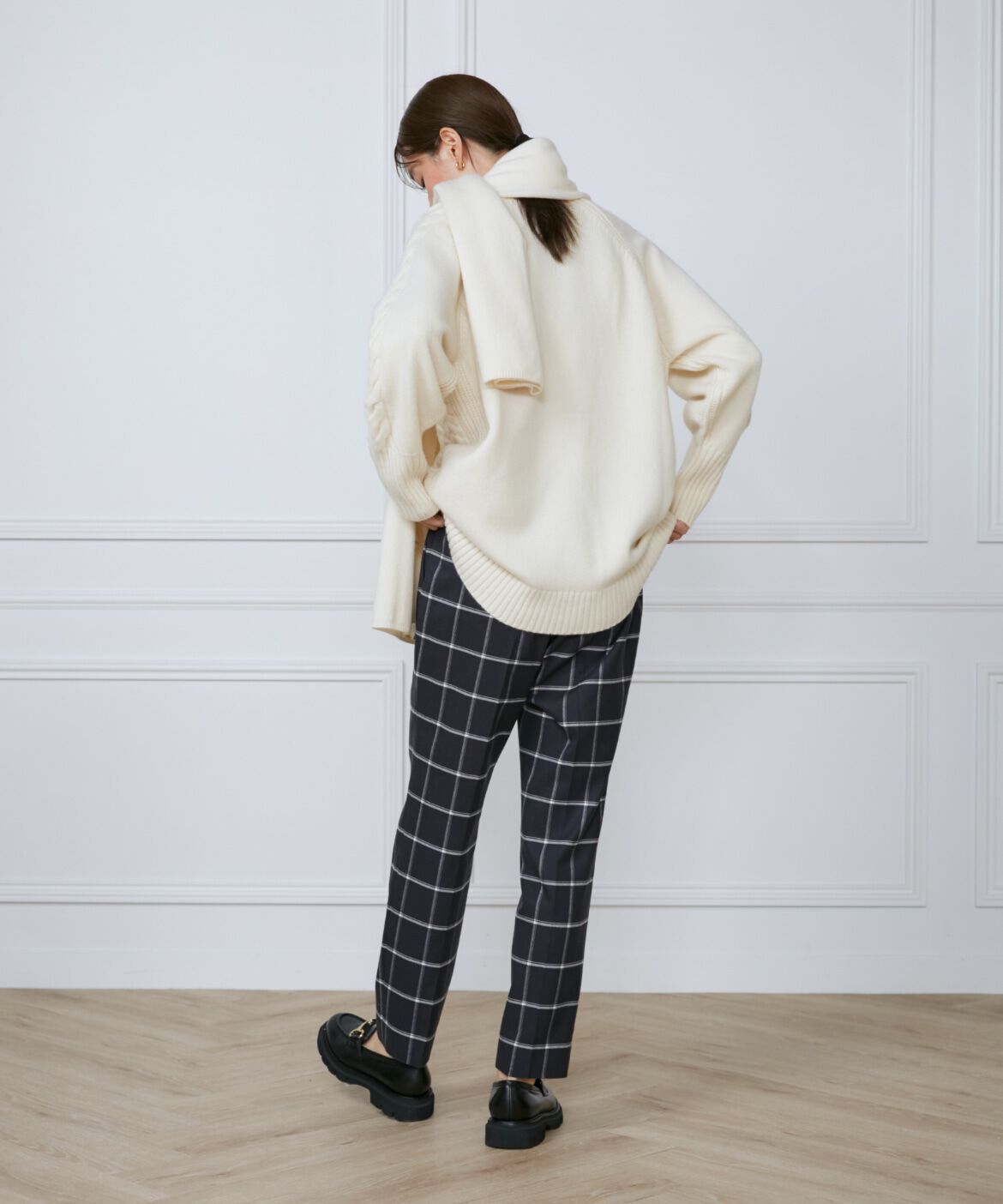 INED「ワンタックテーパードパンツ」|その他|