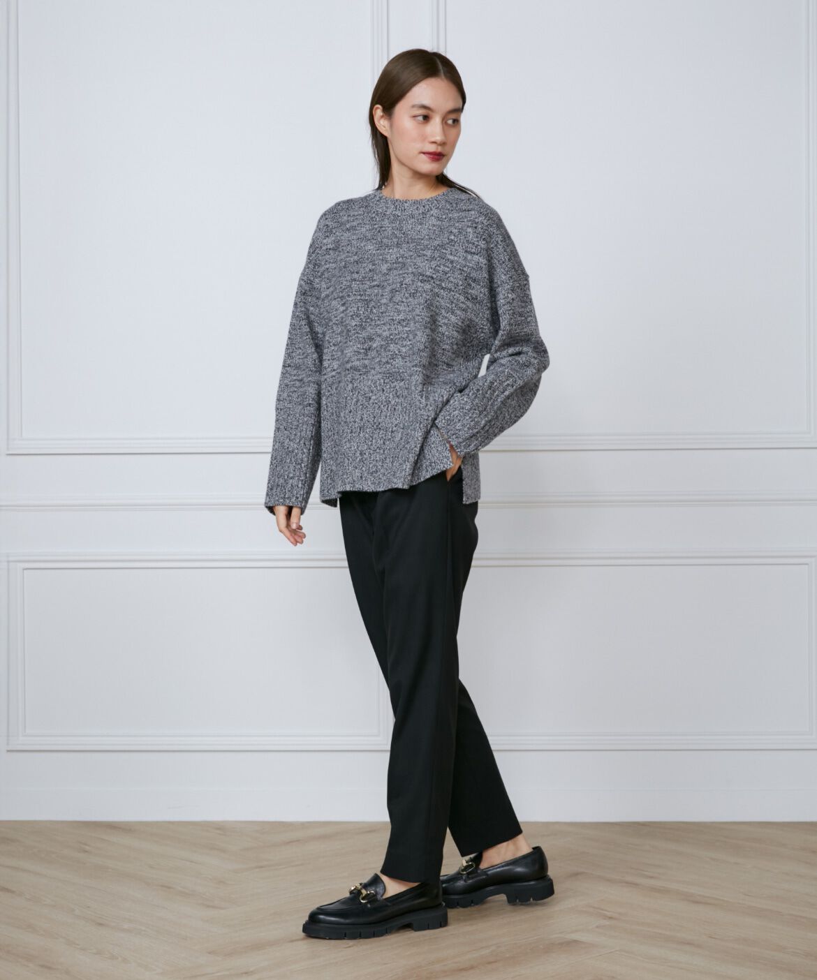 INED「ワンタックテーパードパンツ」|その他|