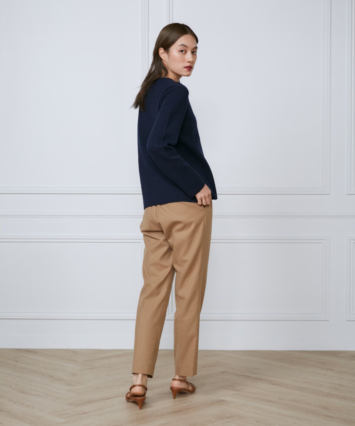 INED「ワンタックテーパードパンツ」|その他|