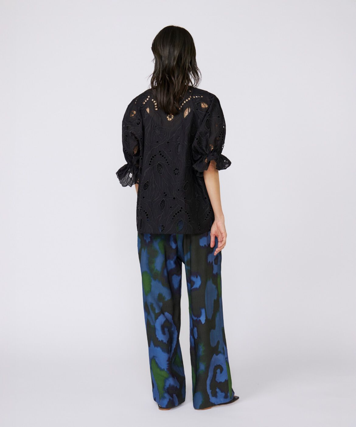 INED「《大きいサイズ》レースブラウス《la veille by SUPERIOR CLOSET》」|シャツ・ブラウス|