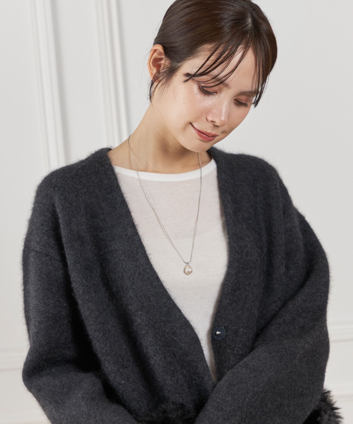 Le Souk「パールトップネックレス　」|その他|