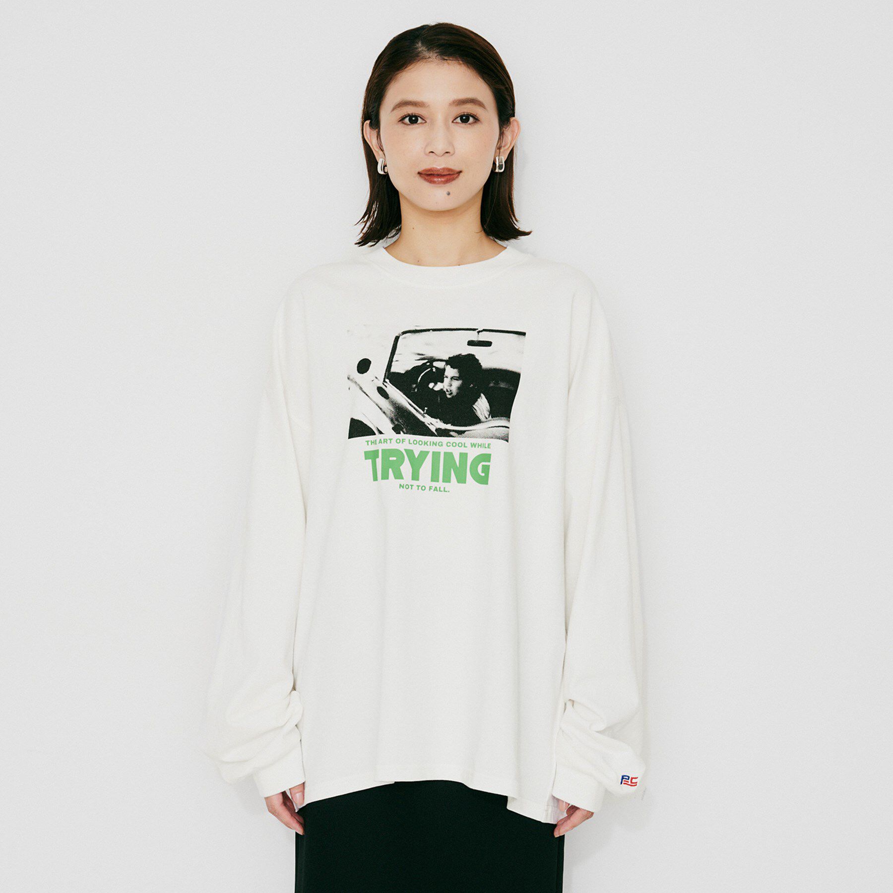 UNTITLED「【PARROTT CANVAS】フォトメッセージL／Sティーシャツ」|Tシャツ・カットソー|