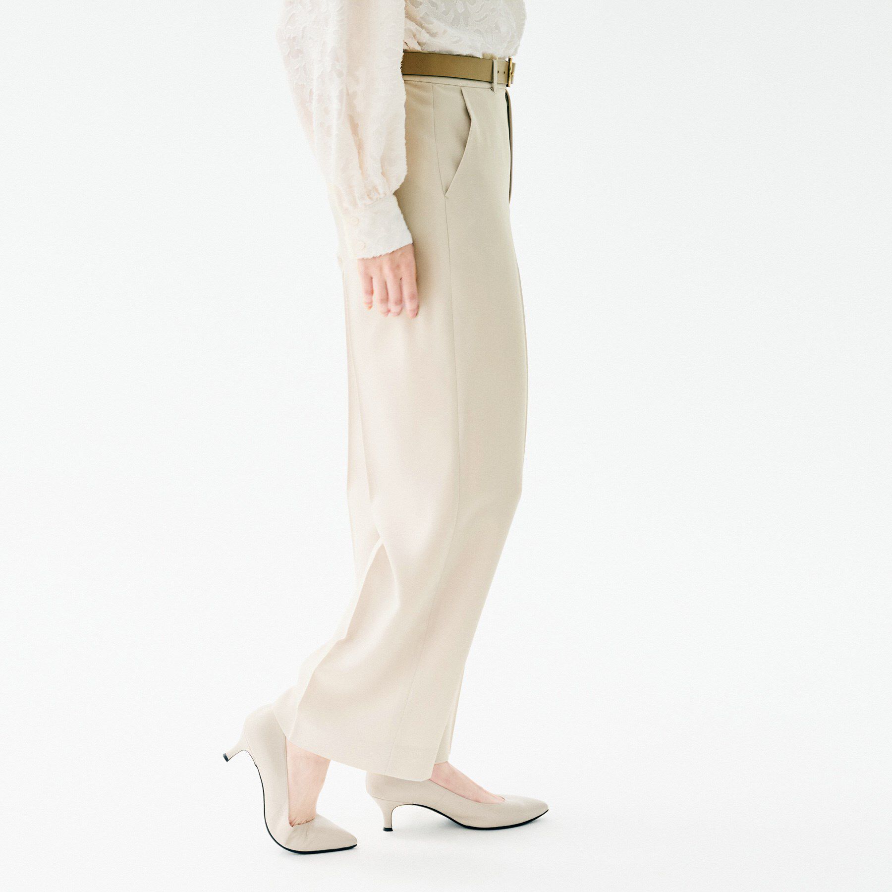 UNTITLED「【イージーケア/接触冷感/UVカット】エアリー ワイドパンツ」|その他|