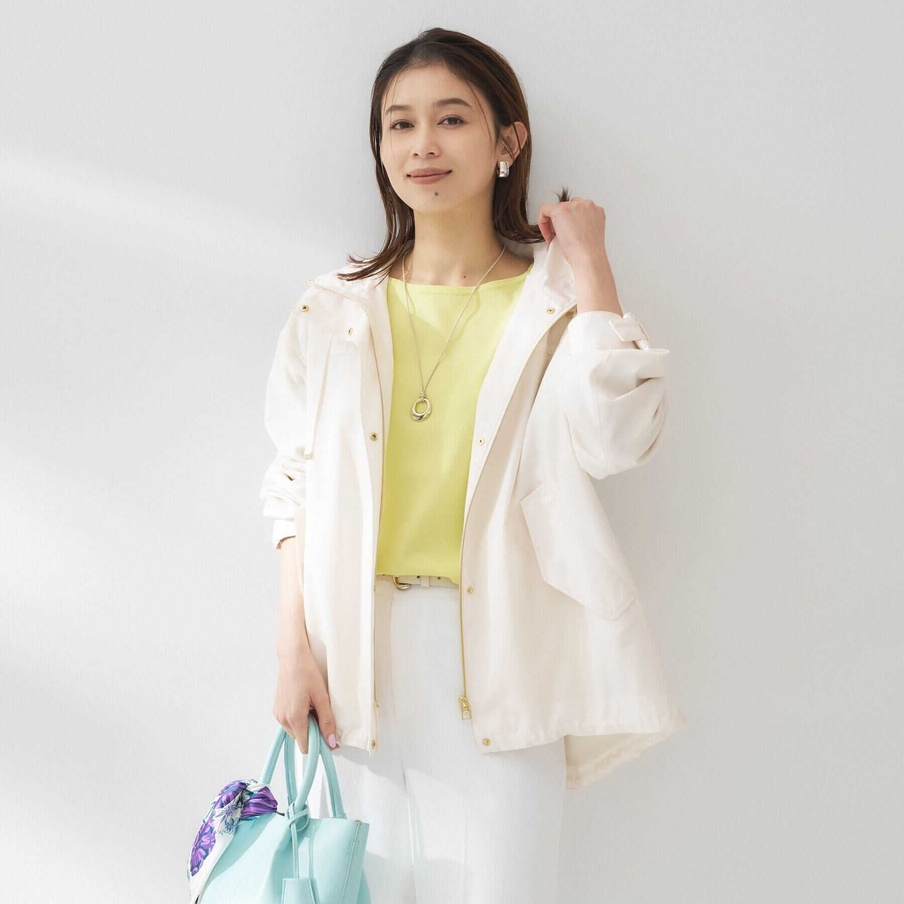 UNTITLED「【洗える/はっ水】リラクシーマウンテンパーカー」|ブルゾン・スタジャン|オフホワイト(003