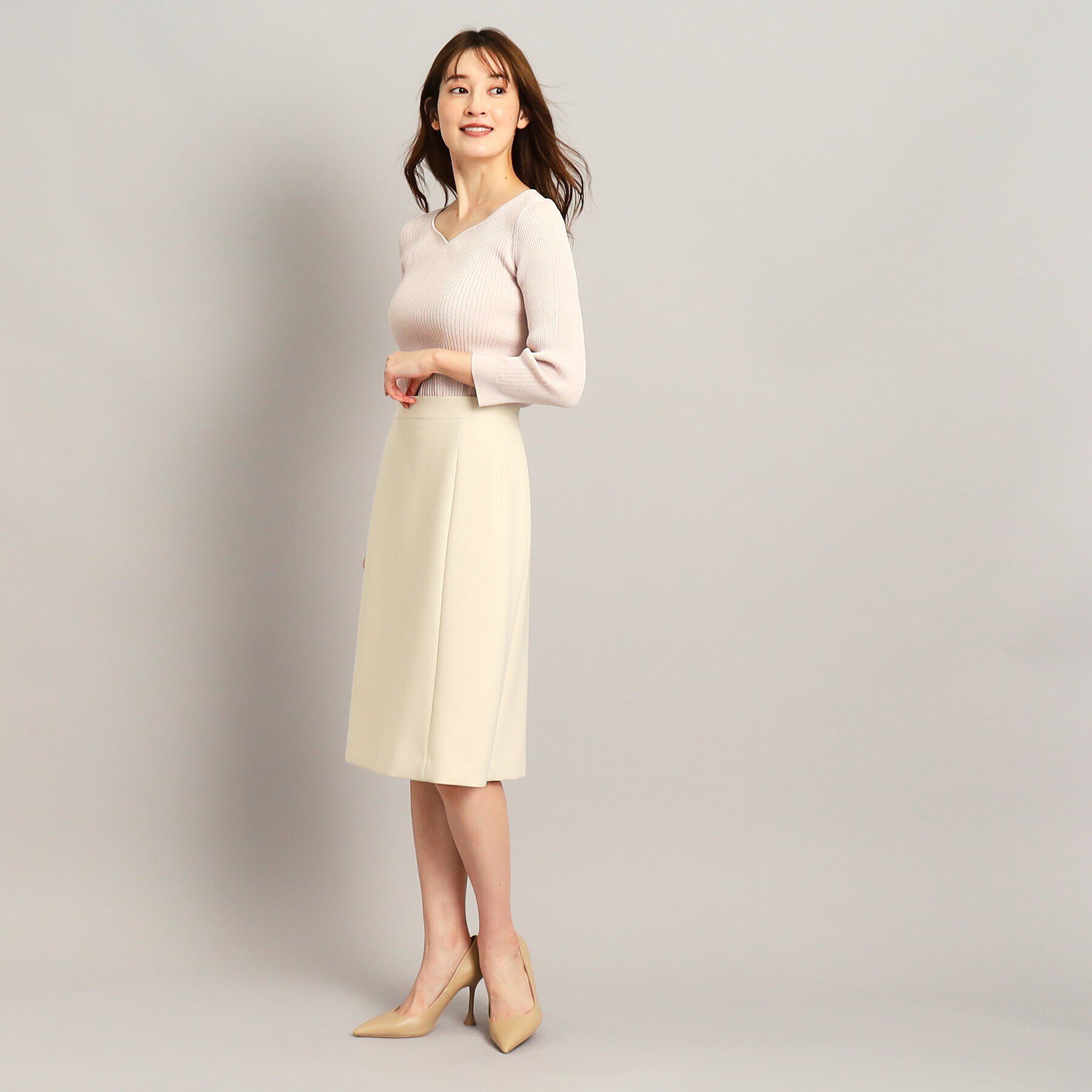 COUP DE CHANCE「【洗える】上品に華やぐラメニット」|ニット・セーター|