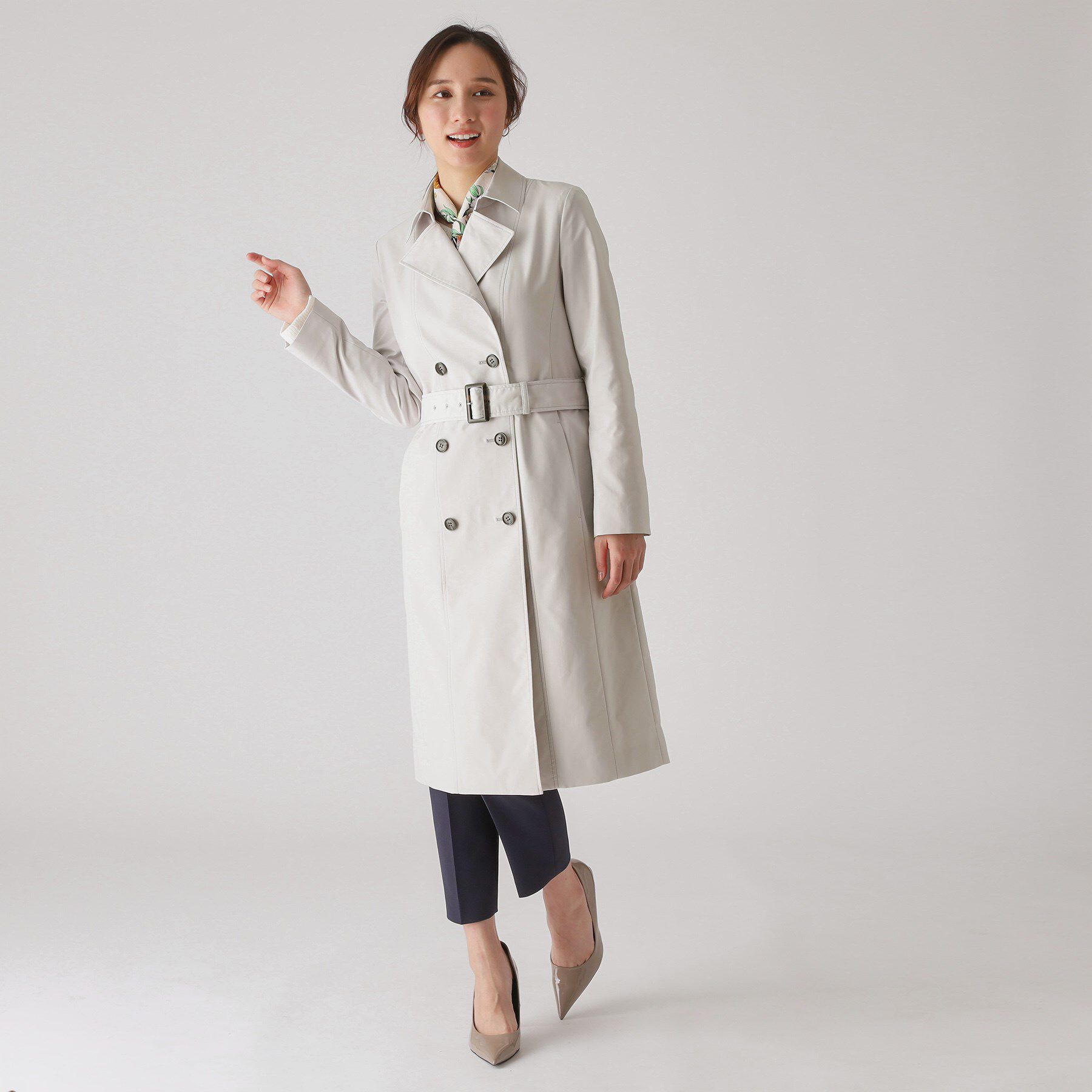 COUP DE CHANCE「【撥水加工】きれいめ定番トレンチコート」|トレンチコート|