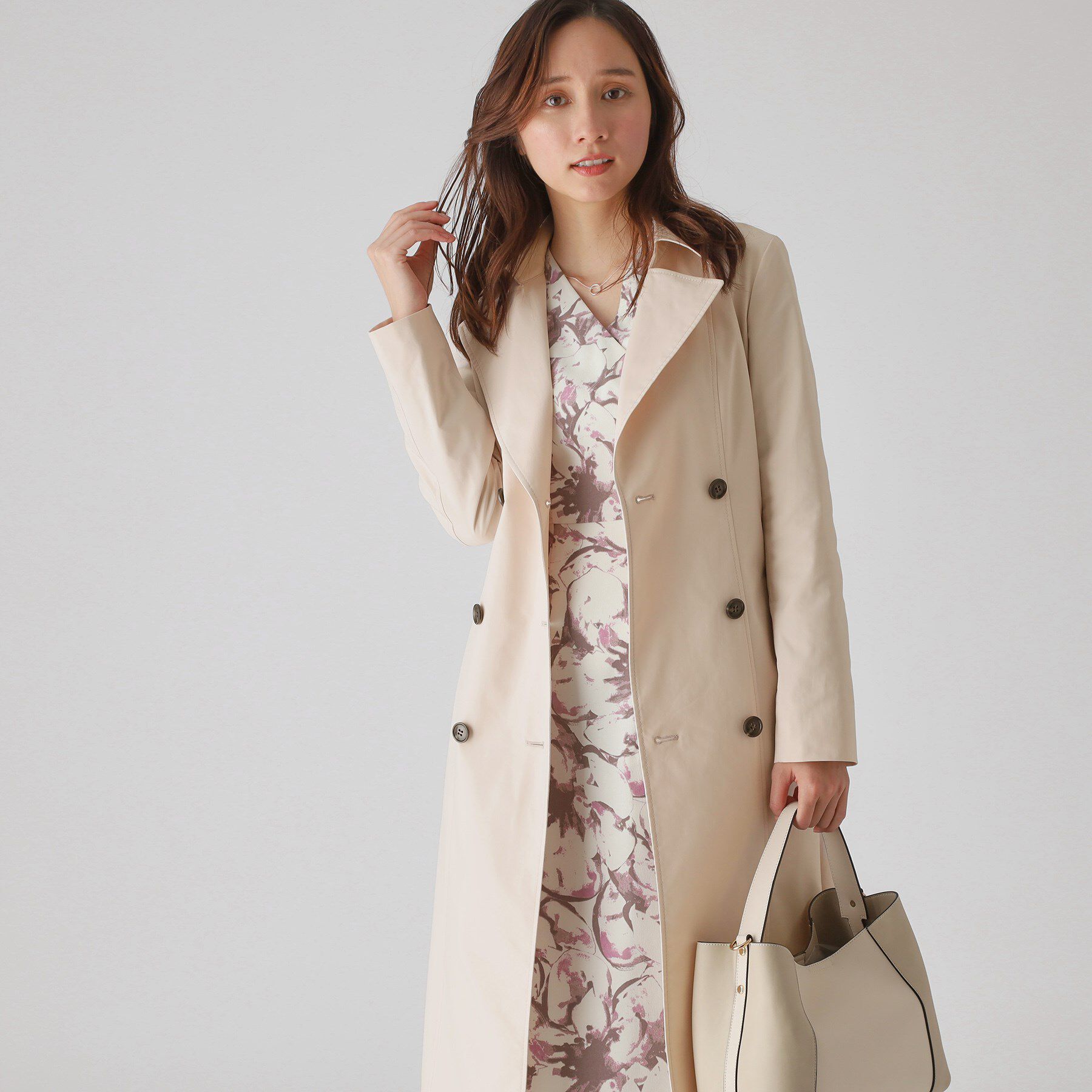 COUP DE CHANCE「【撥水加工】きれいめ定番トレンチコート」|トレンチコート|