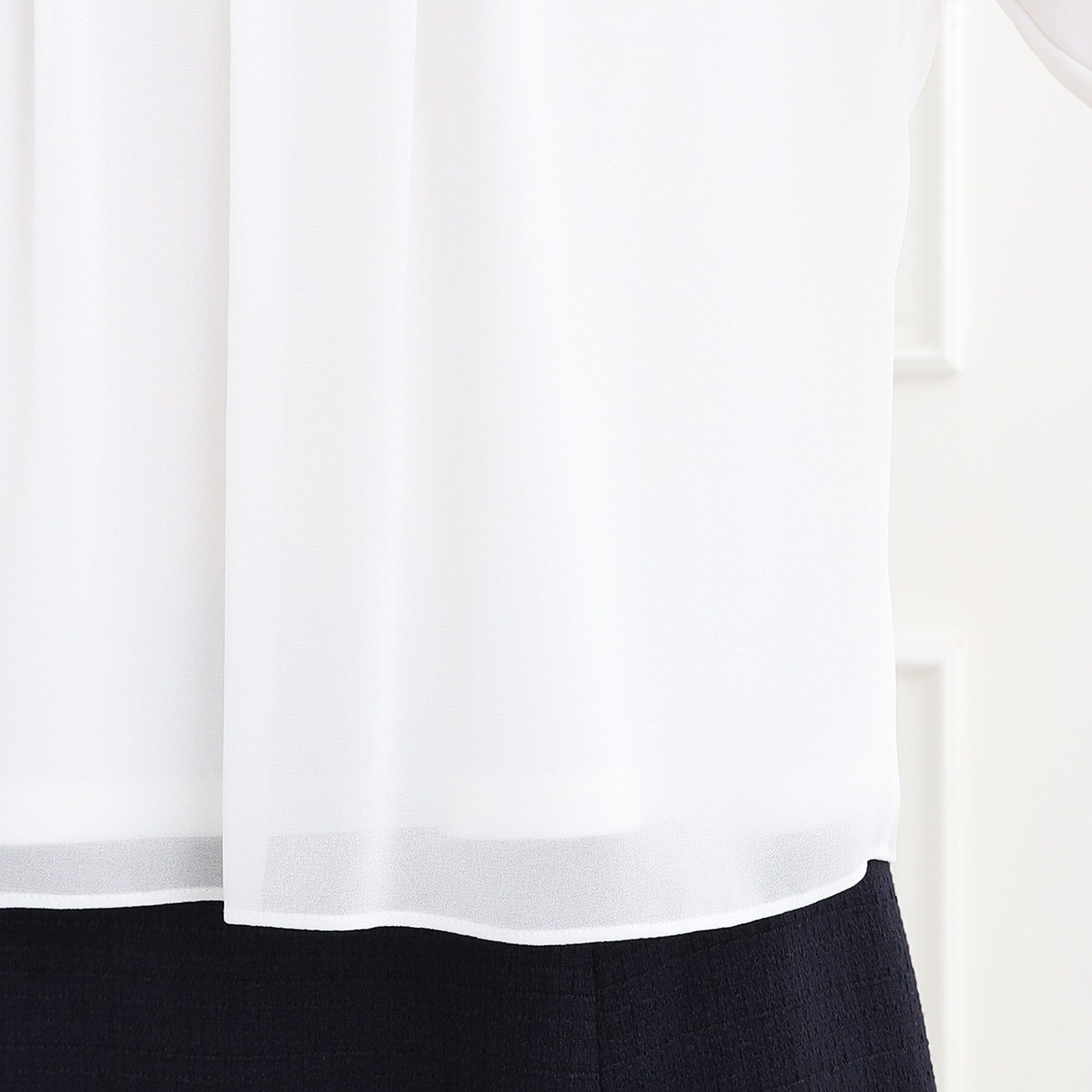 Reflect「【マシンウォッシュ可】ピンタックブラウス」|シャツ・ブラウス|