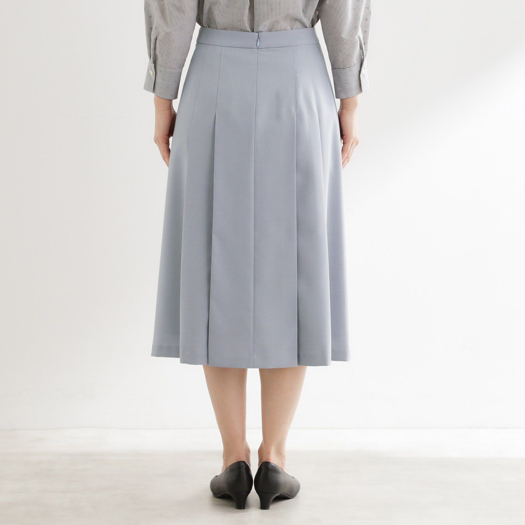 Reflect「タックプリーツセミロング丈スカート」|スカート|