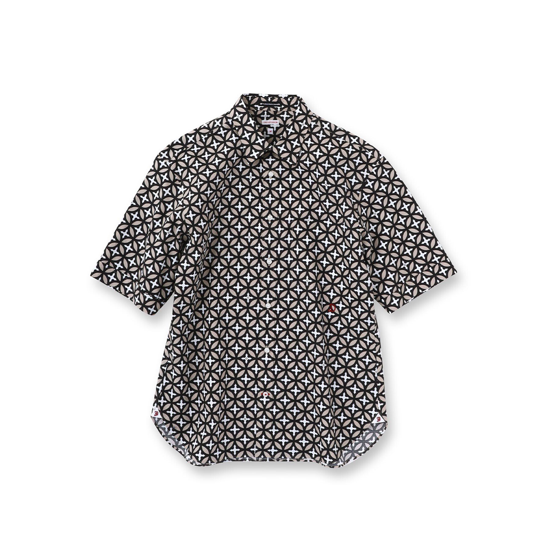 DRESSTERIOR「【Safari5月号掲載】オーバーラップサークル ショートスリーブシャツ」|シャツ・ブラウス|