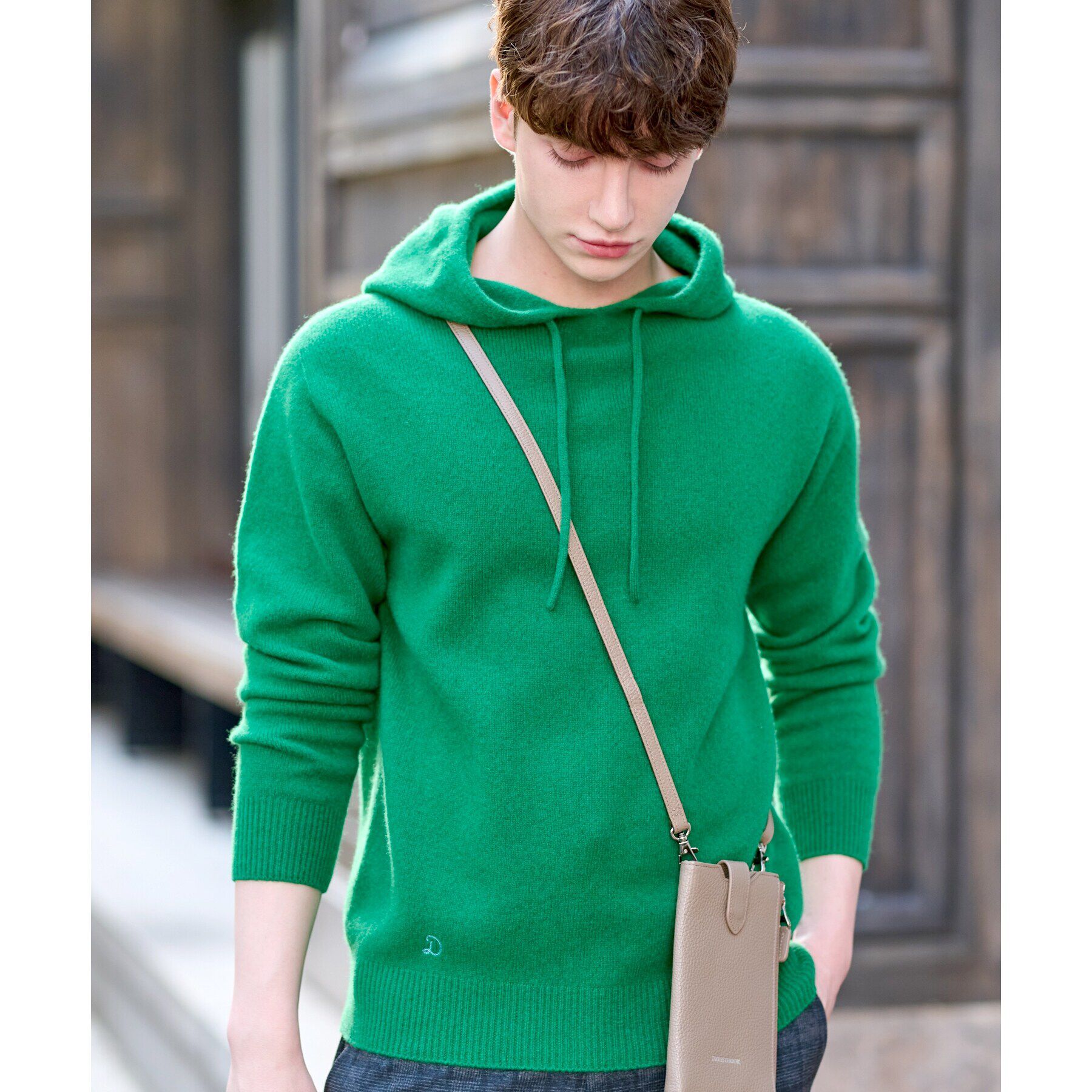 DRESSTERIOR「ホールガーメント ニットパーカ」|ニット・セーター|