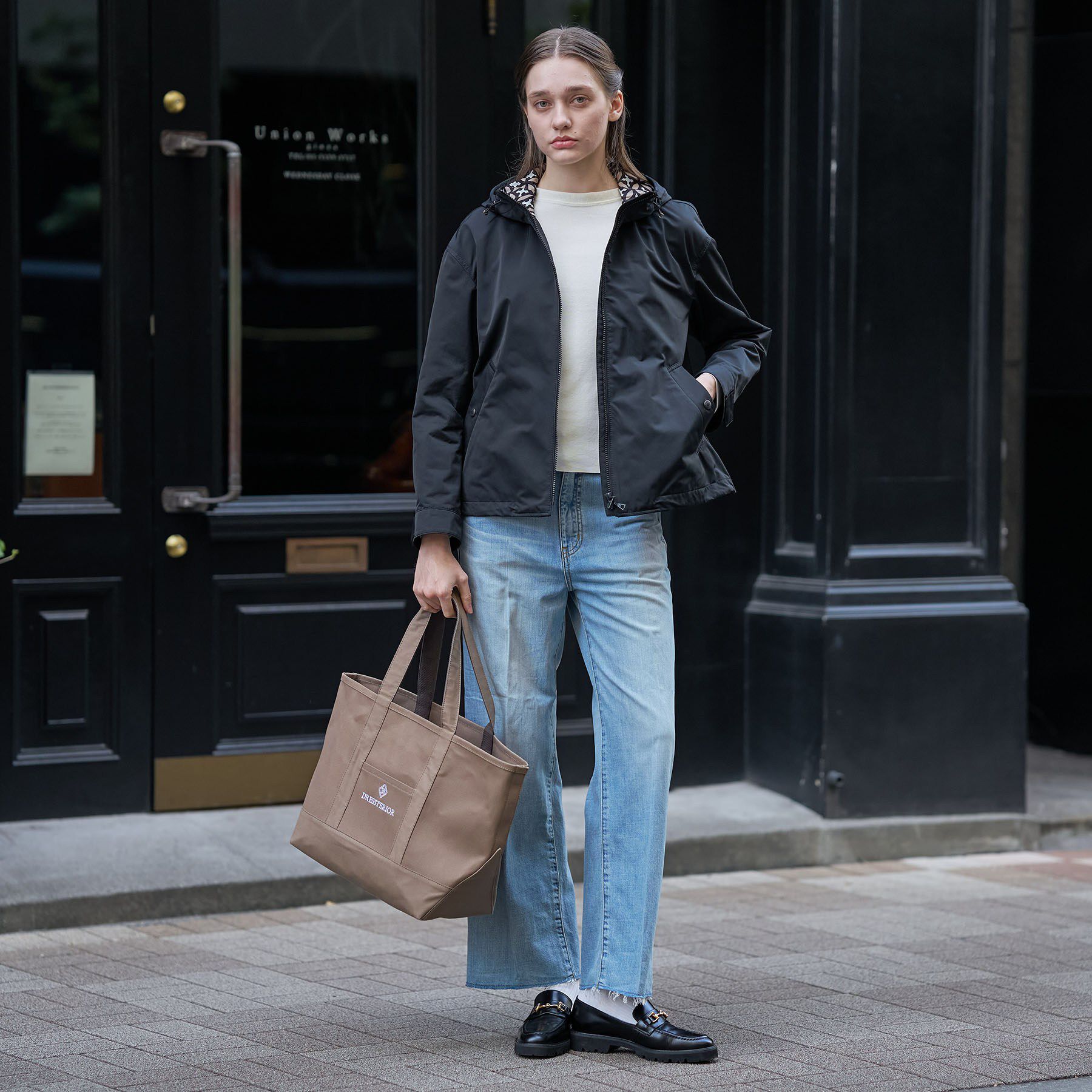 DRESSTERIOR「【撥水素材】レインマウンテンパーカー」|ブルゾン・スタジャン|