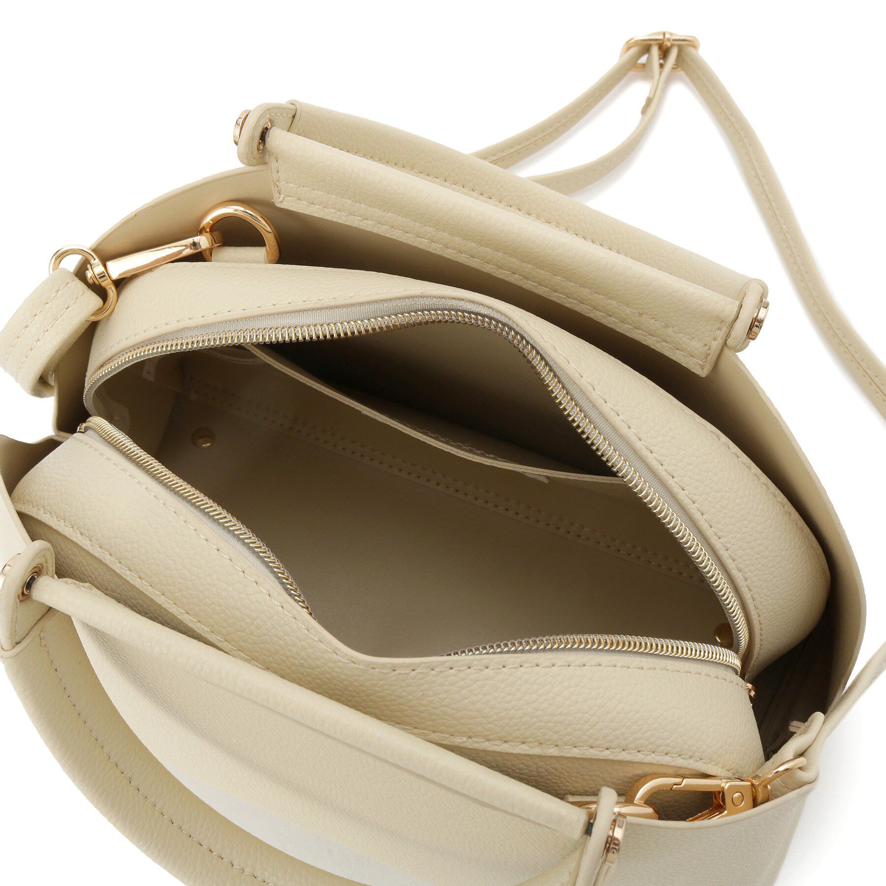 grove「【ハレの日にもデイリーにも】バーハンドルラウンド2WAYトート」|ハンドバッグ|