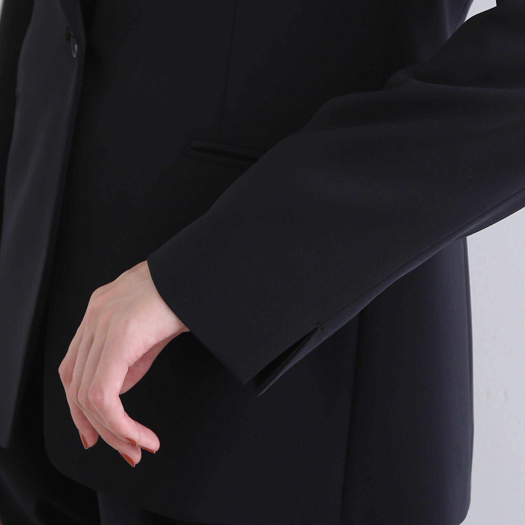 INDIVI「【洗える/通勤/UVケア/日本製】ストレッチテーラードジャケット」|スーツ|