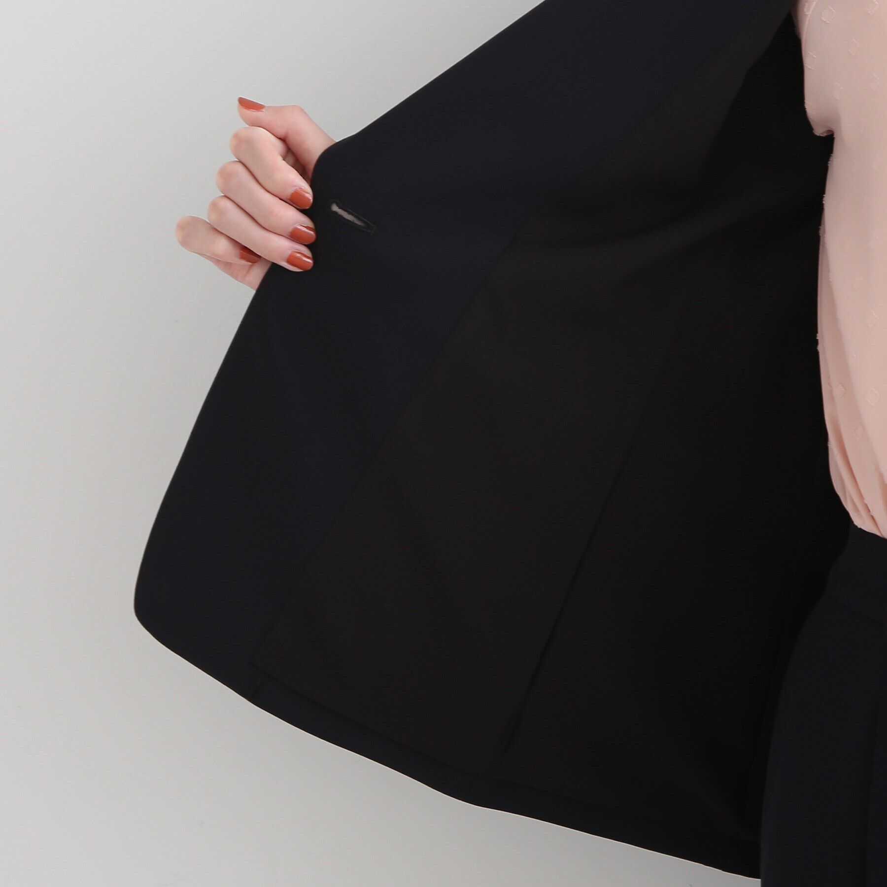 INDIVI「【洗える/通勤/UVケア/日本製】ストレッチテーラードジャケット」|スーツ|