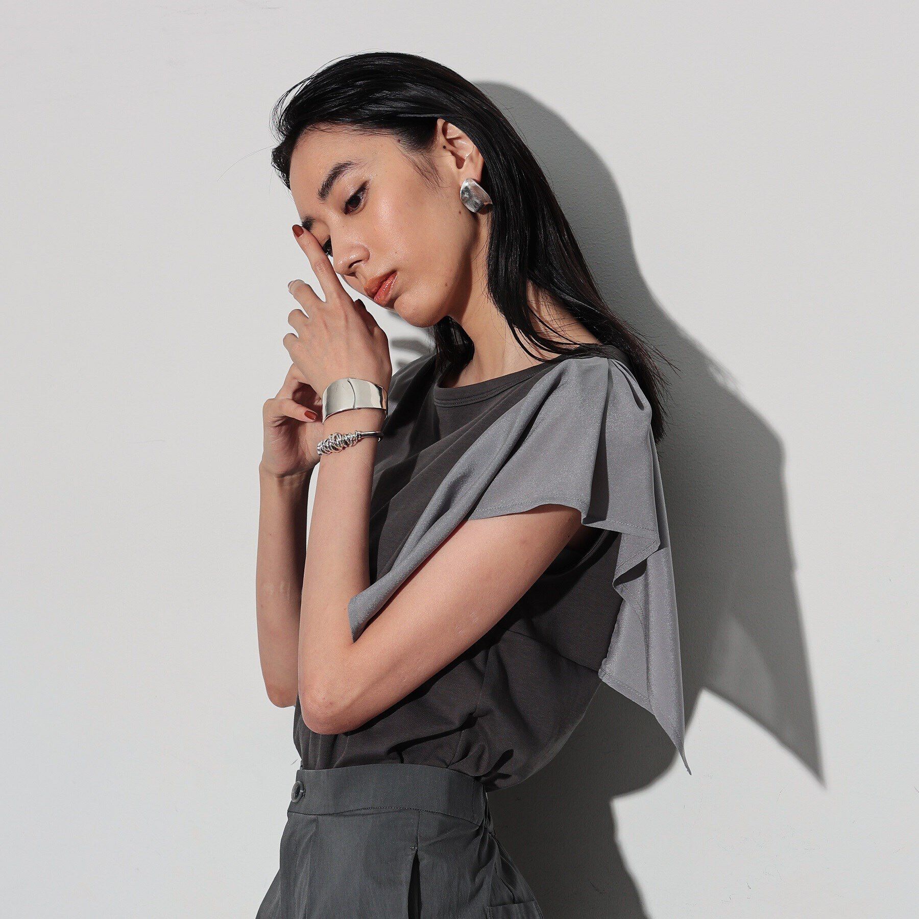 GALLEST「ハンカチーフスリーブTシャツ」|Tシャツ・カットソー|