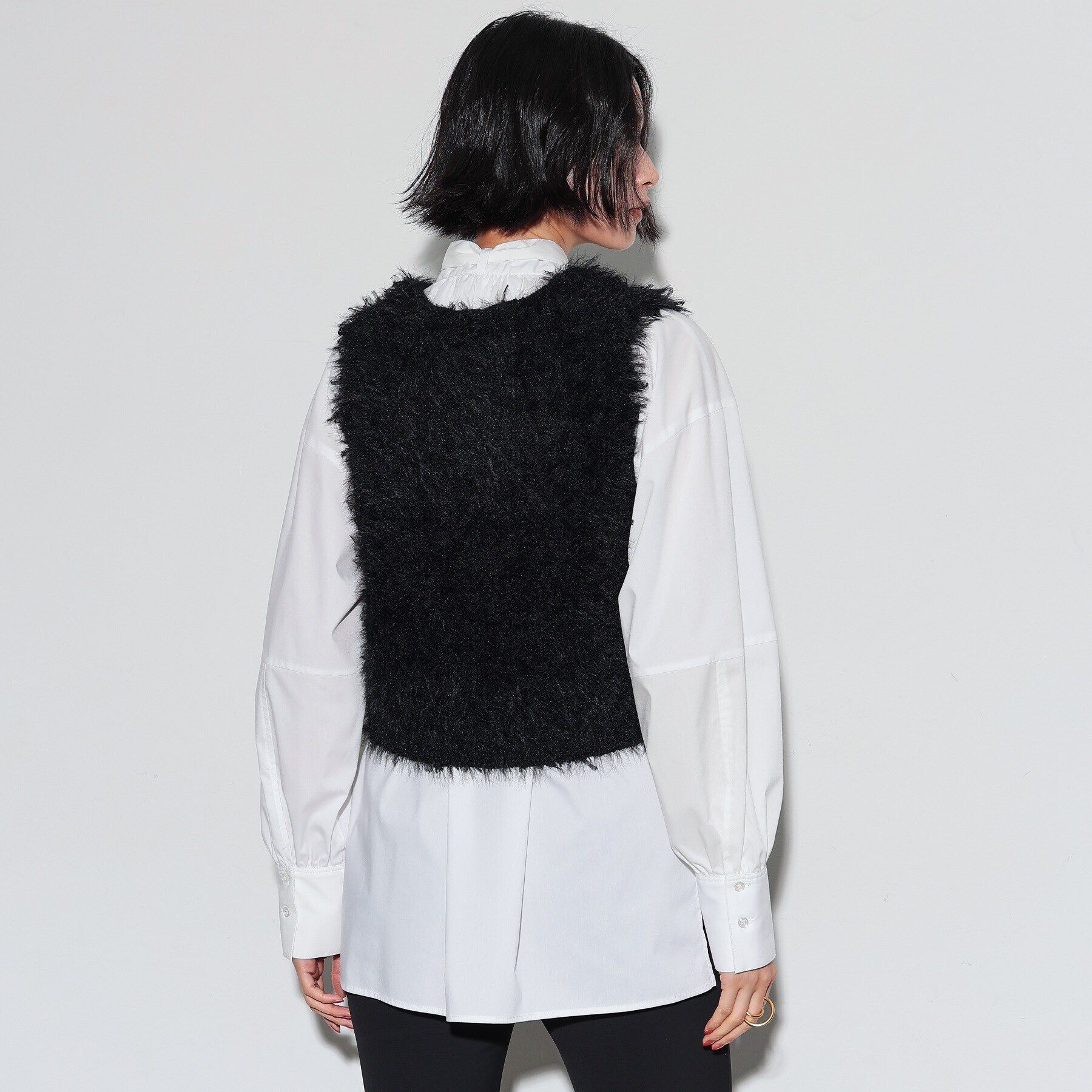 GALLEST「タイプライターボウタイシャツ」|シャツ・ブラウス|