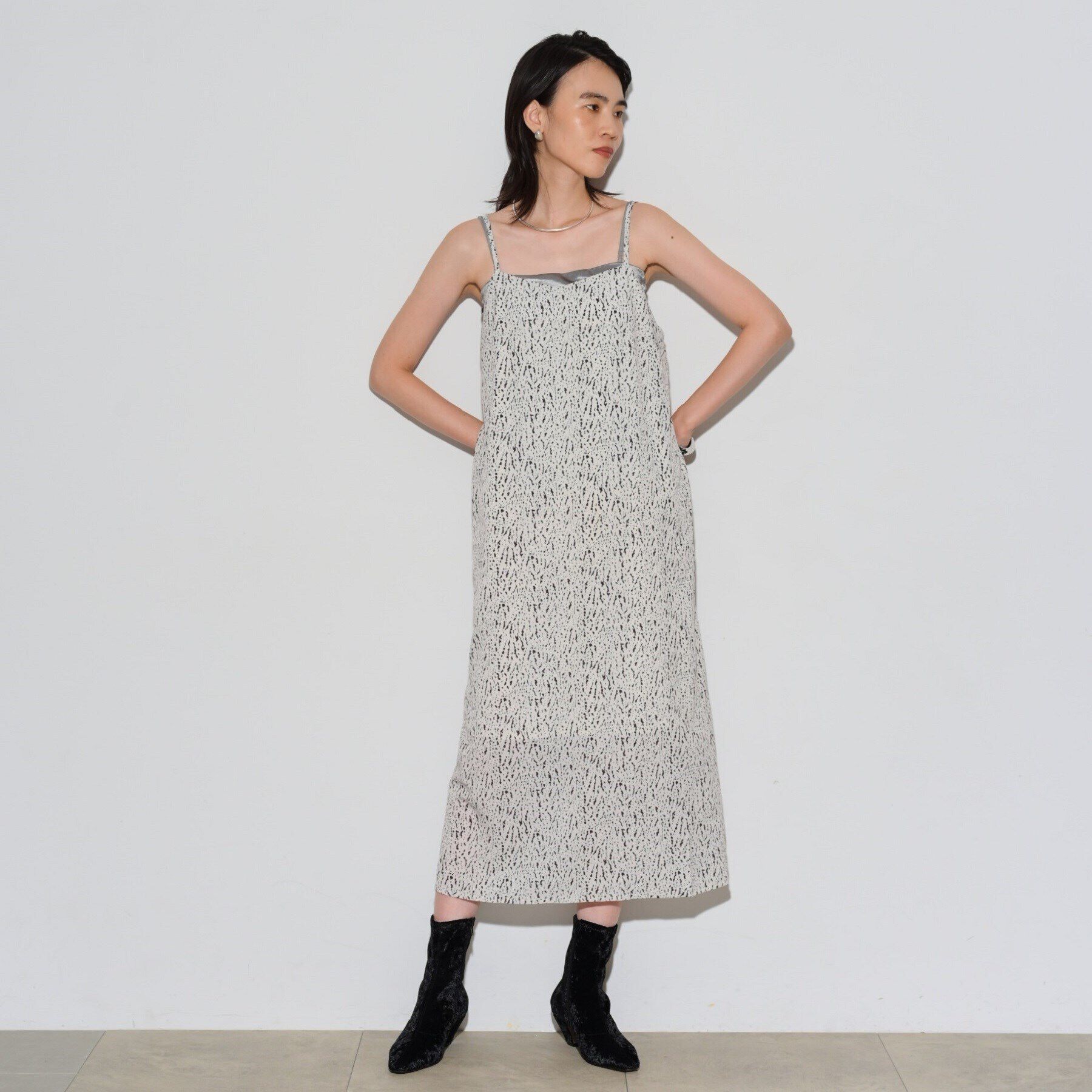 GALLEST「変形ドットキャミワンピース」|ワンピース|