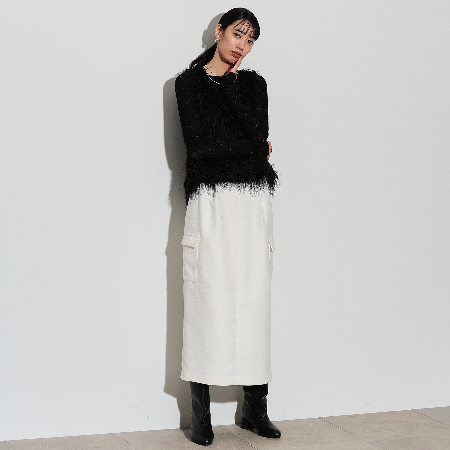 GALLEST「カットシャギーベスト」|ベスト・ジレ|