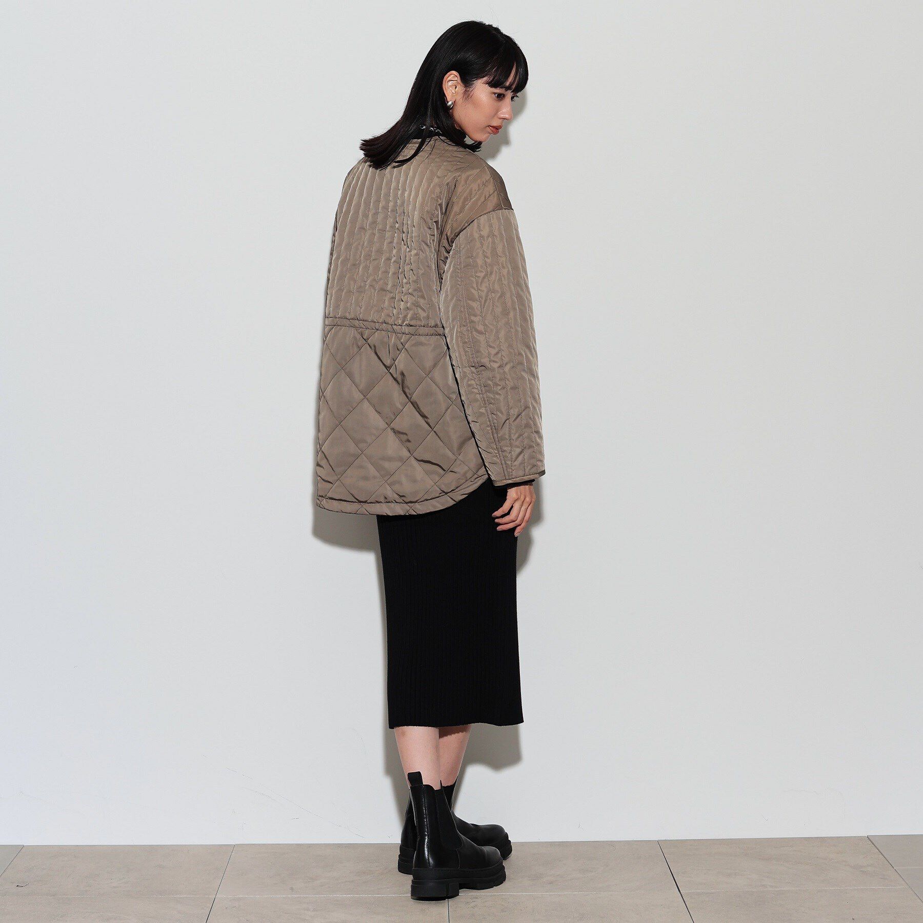 GALLEST「中綿キルティングジャケット」|ダウン|