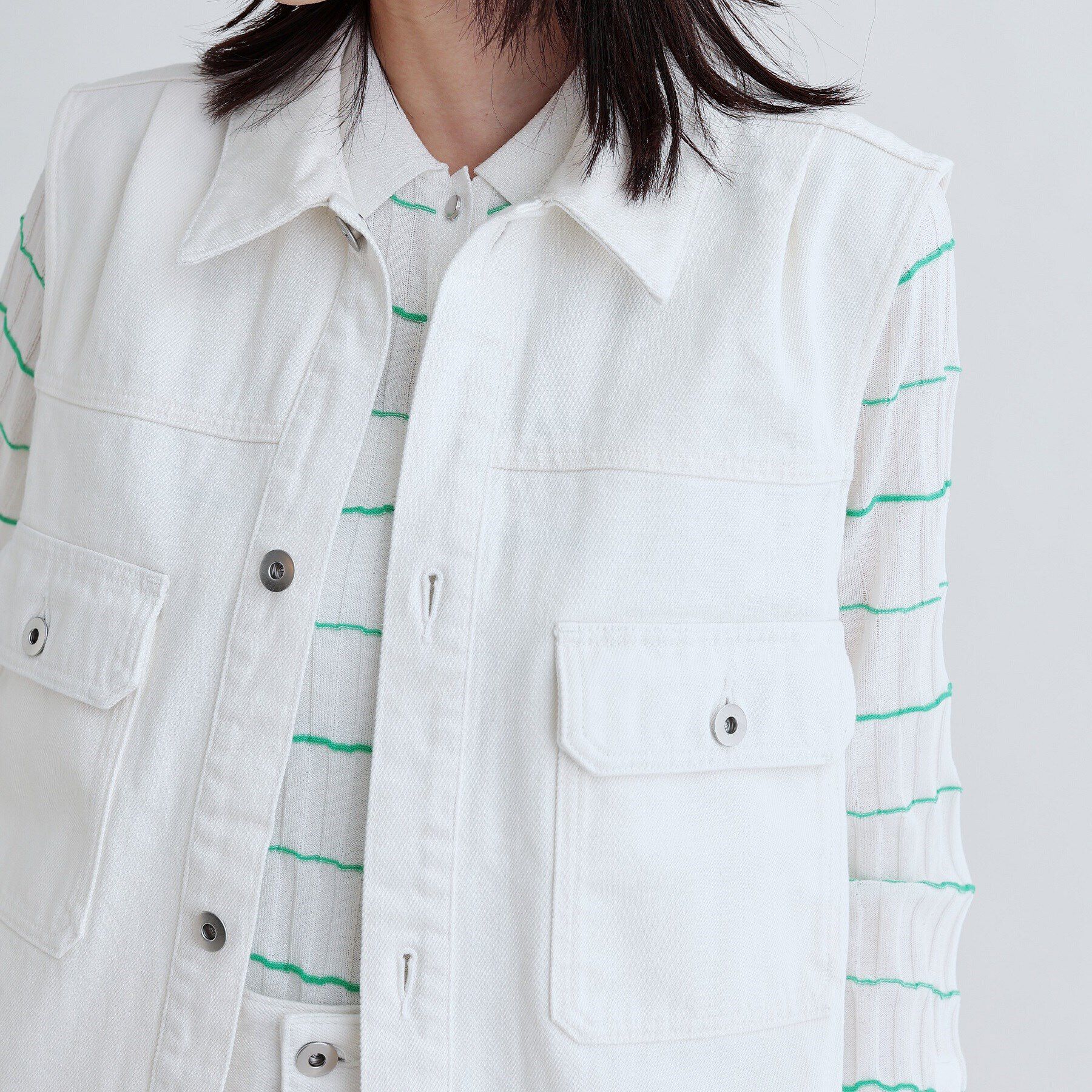 GALLEST「デニムジレ」|デニムジャケット|