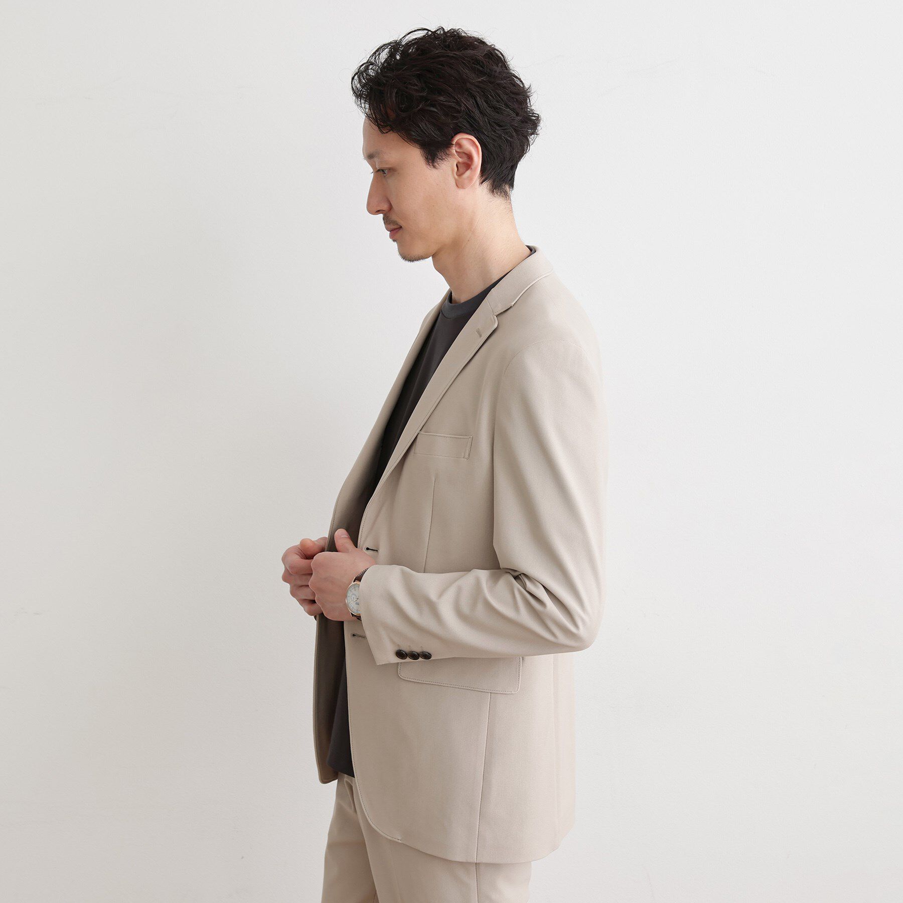TAKEO KIKUCHI「【360&deg;ストレッチ／セットアップ対応】None Of Stress ジャケット」|テーラードジャケット|
