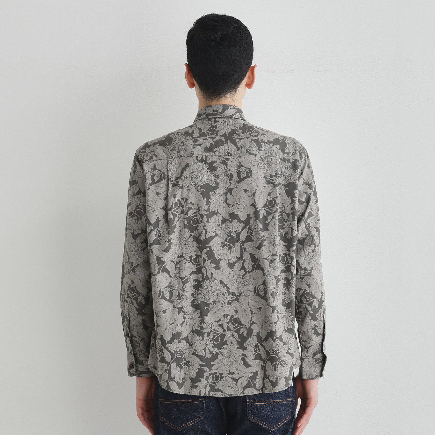 TAKEO KIKUCHI「【LIMITED】フラワープリント長袖シャツ」|シャツ・ブラウス|