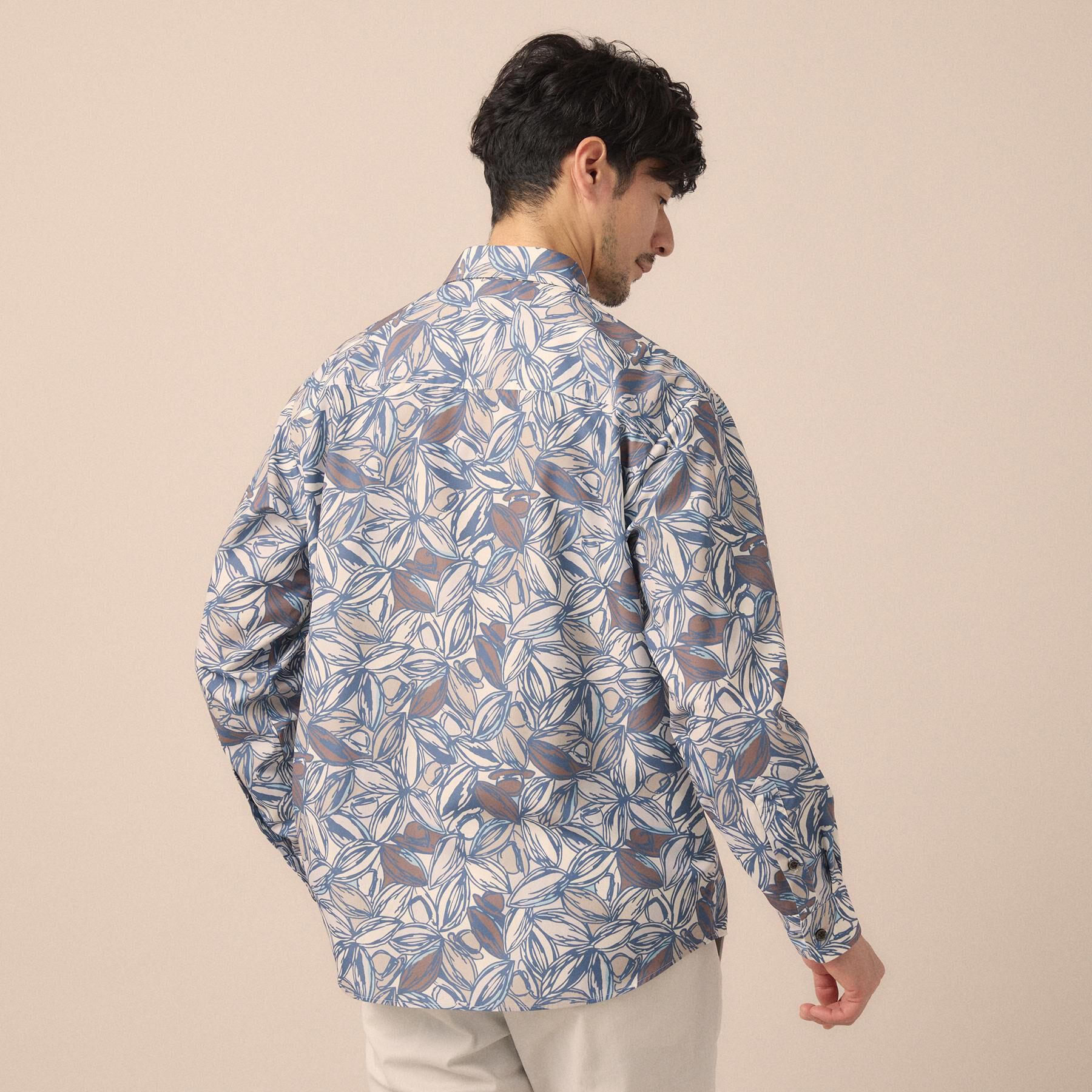 TAKEO KIKUCHI「カカオ柄プリントシャツ」|シャツ・ブラウス|