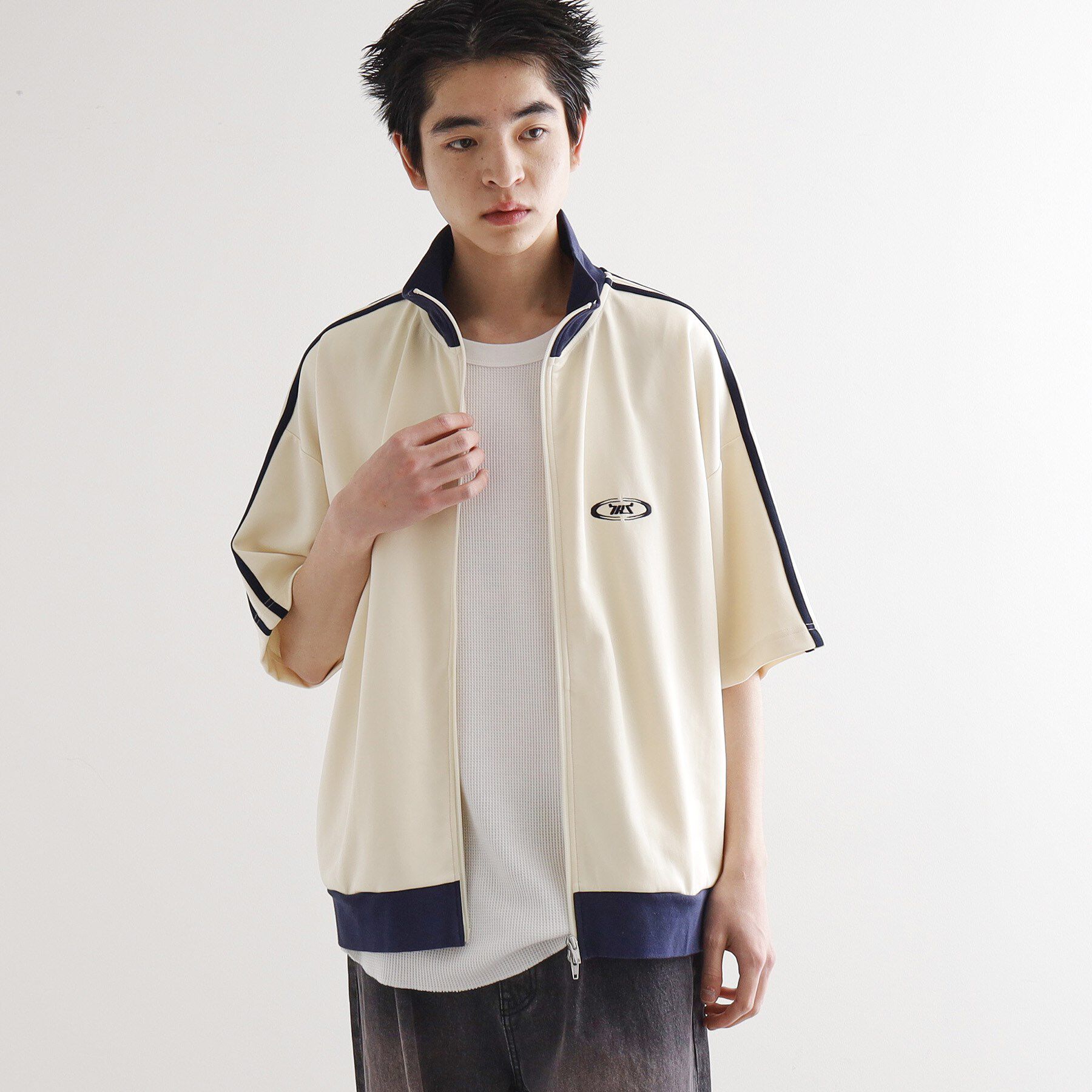 tk.TAKEO KIKUCHI「トラックジャージジャケット」|Tシャツ・カットソー|