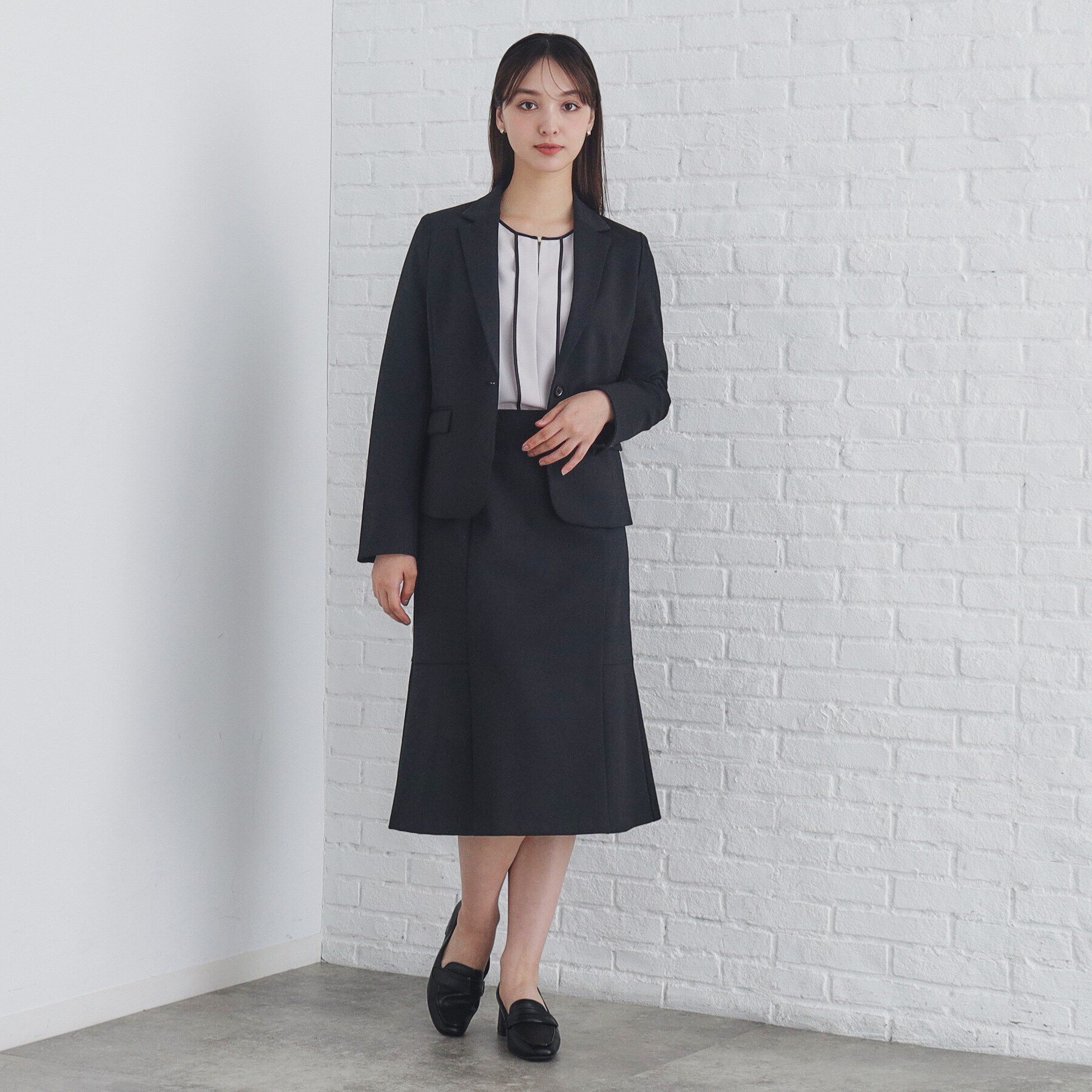 index「《5色展開/S-LLサイズ》ストレッチマーメイドスカート/セットアップ対応【洗濯機洗い可/イージーケ」|スカート|