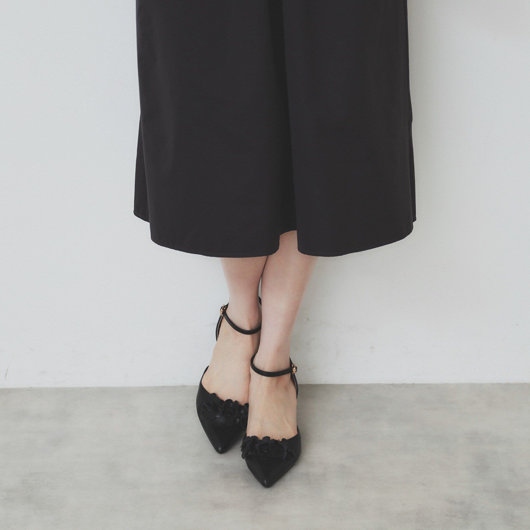 index「ドッキングフレアワンピース【洗濯機洗い可】」|ワンピース|