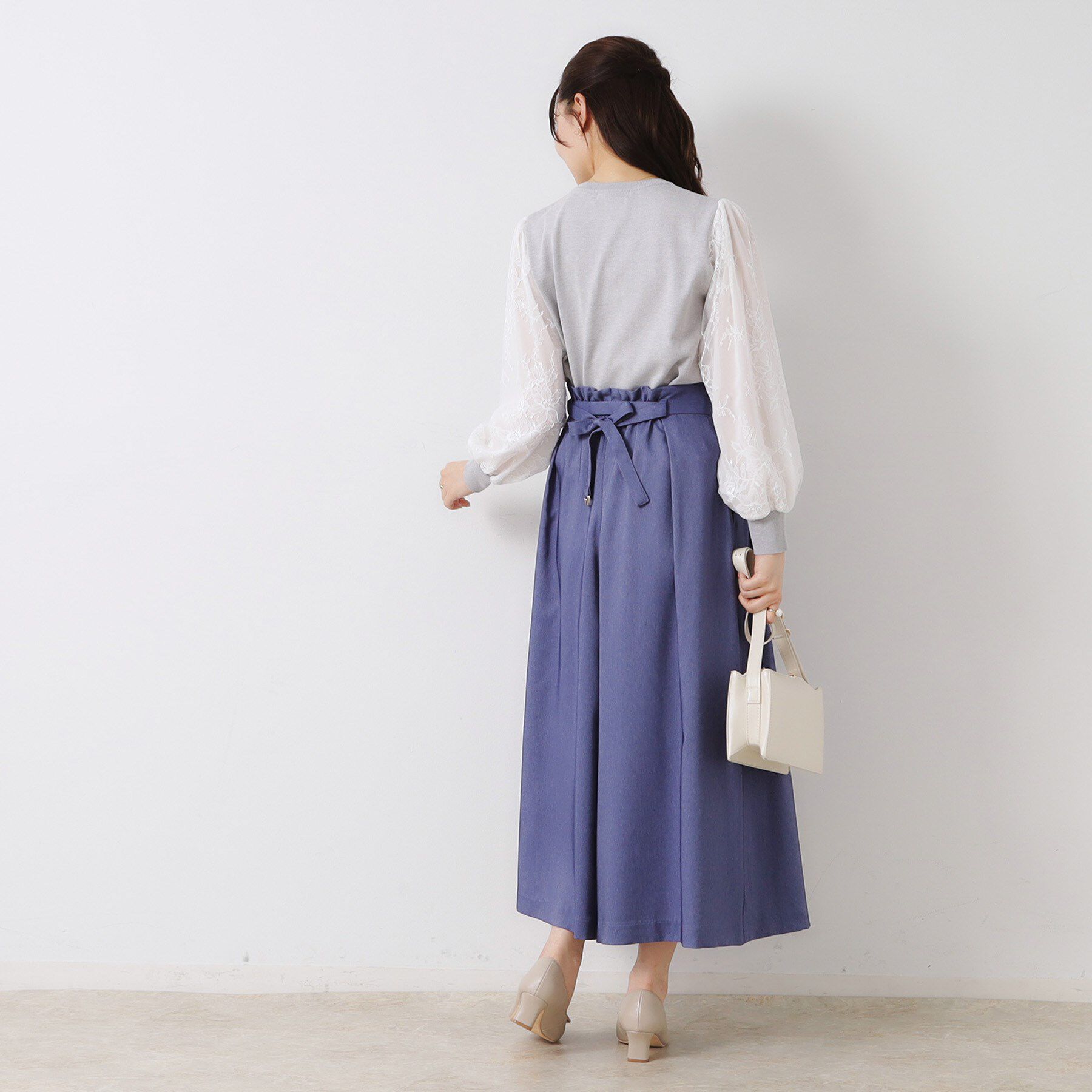 Couture broach「【きれいめ・大人カジュアル・通勤】デニムライクスカンツ」|その他|