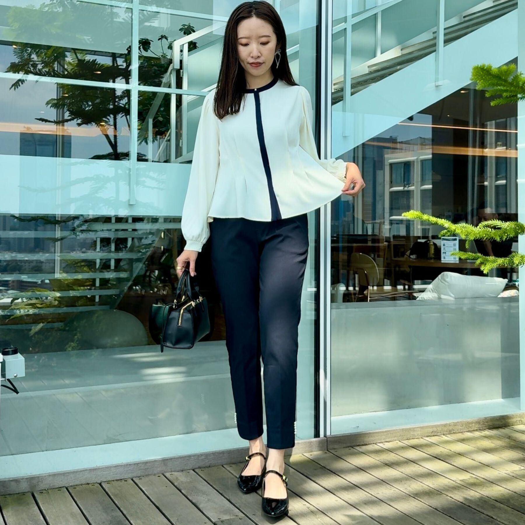 Couture broach「ポイントパール調ハイパーストレッチパンツ」|その他|