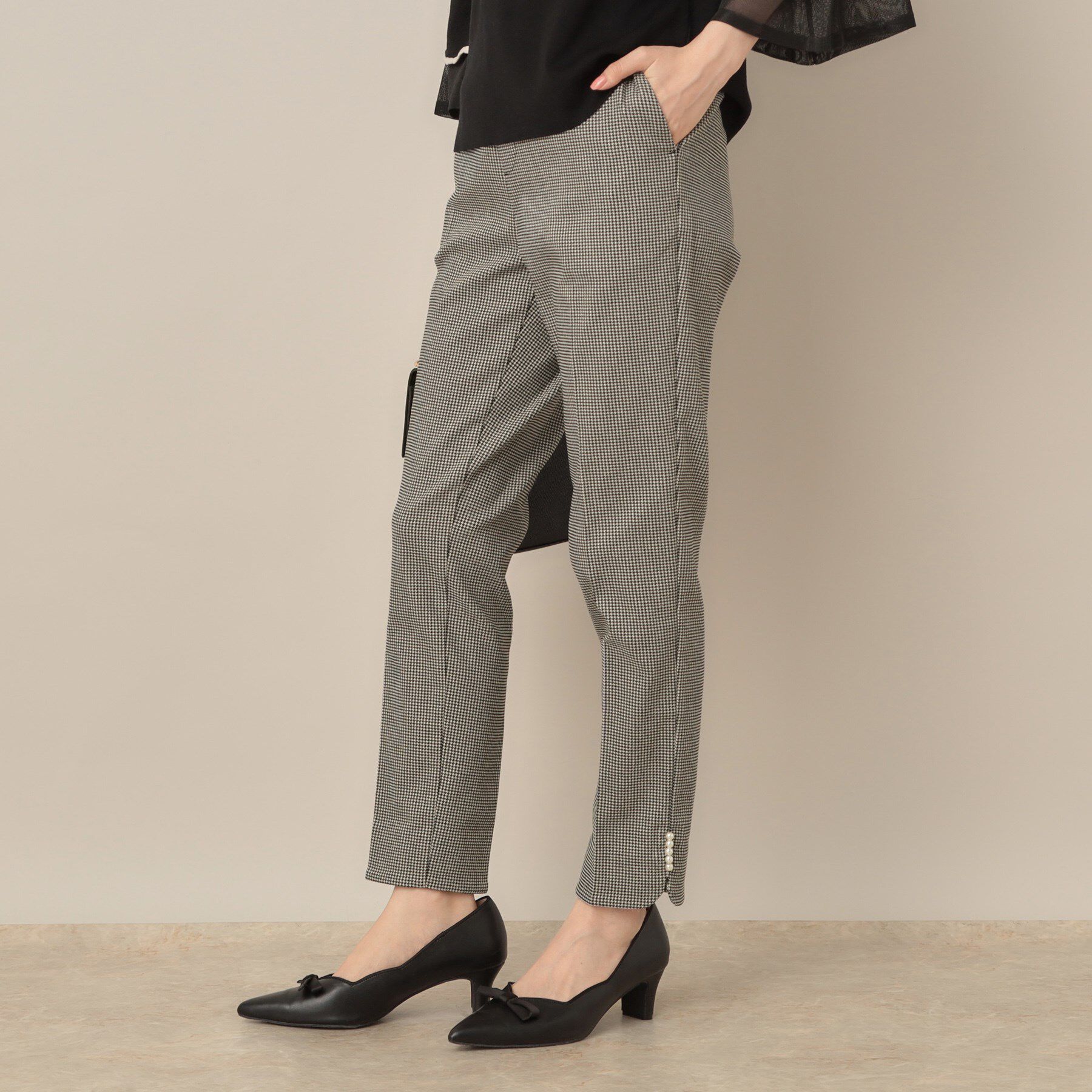 Couture broach「ポイントパール調ハイパーストレッチパンツ」|その他|
