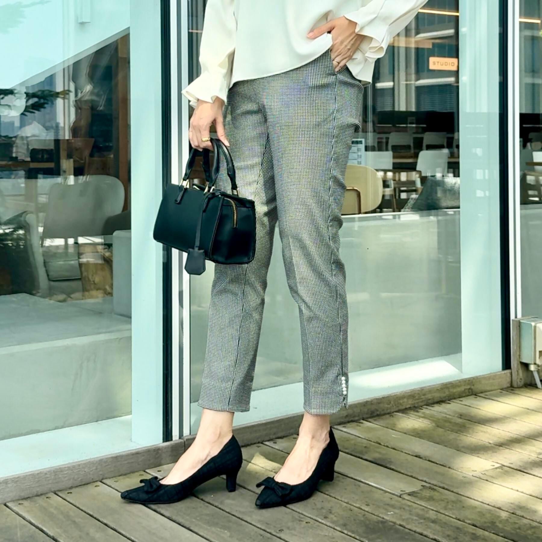 Couture broach「ポイントパール調ハイパーストレッチパンツ」|その他|