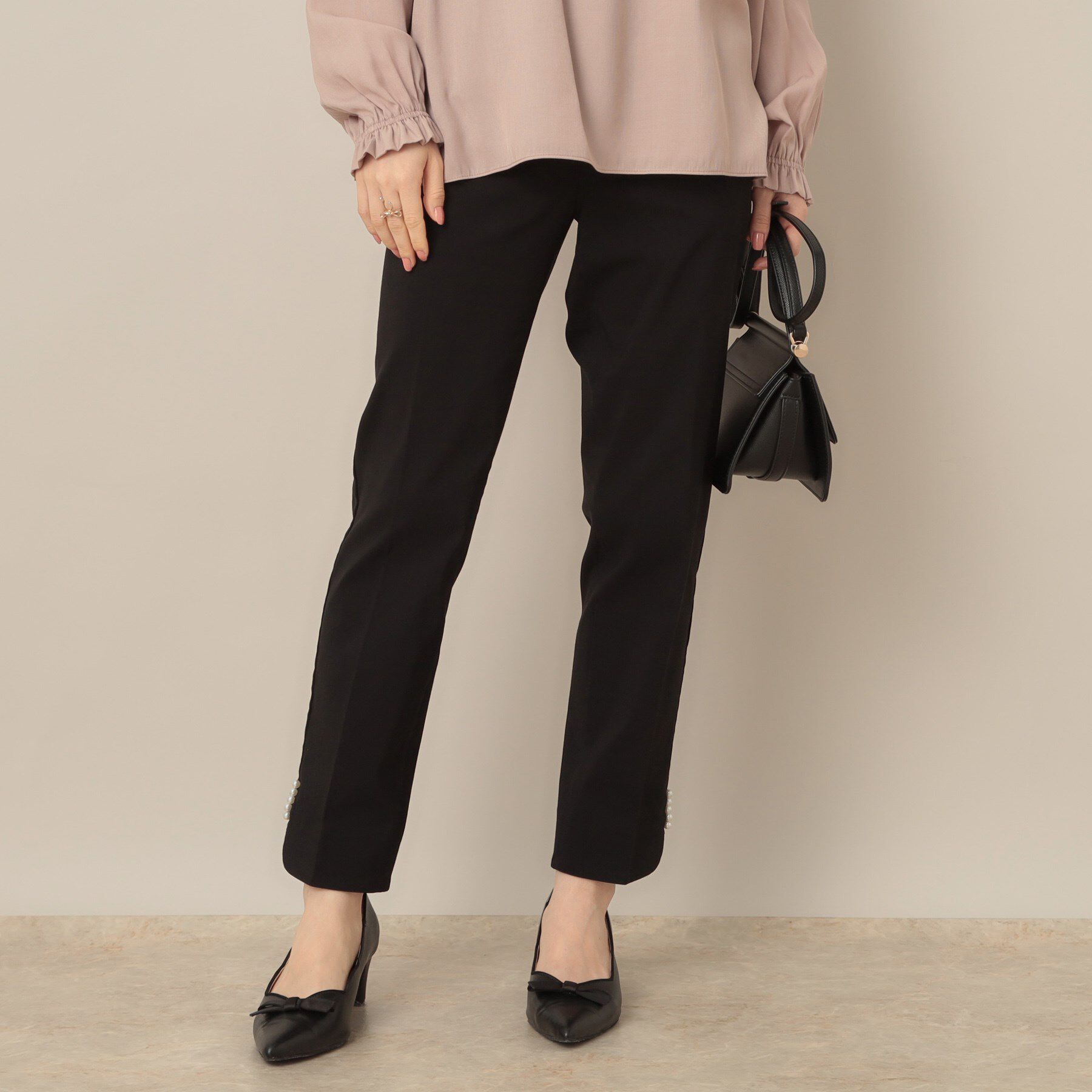 Couture broach「ポイントパール調ハイパーストレッチパンツ」|その他|