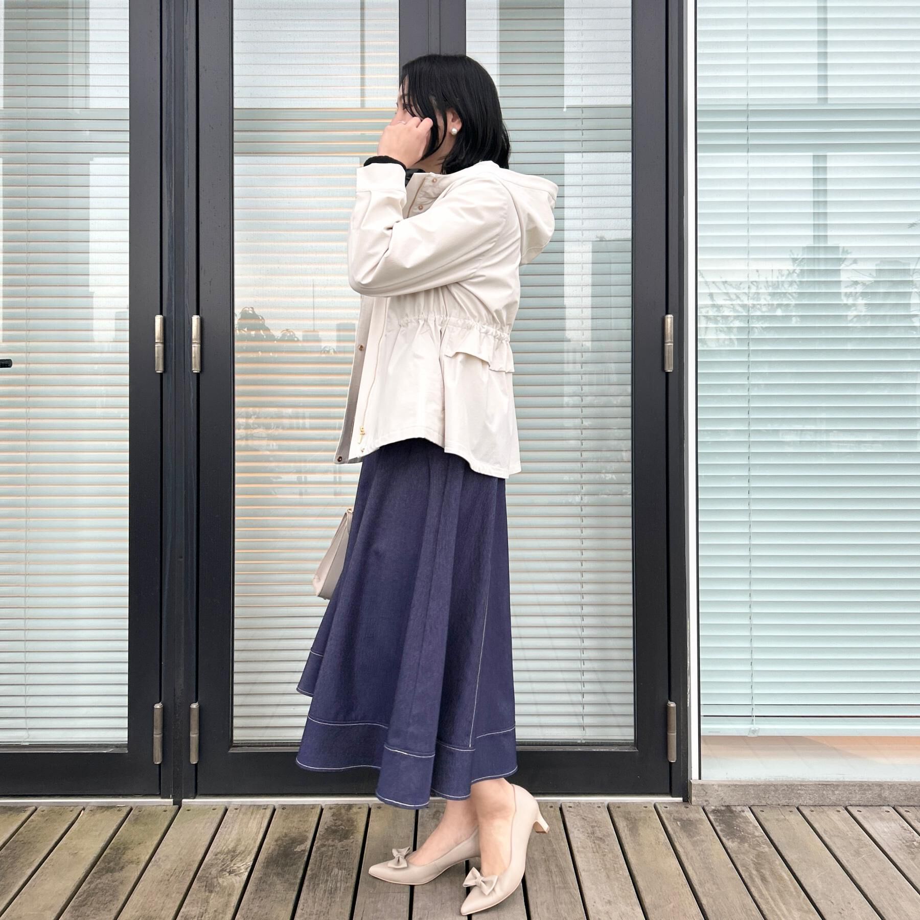 Couture broach「【撥水・洗える】愛されマンパ」|ブルゾン・スタジャン|