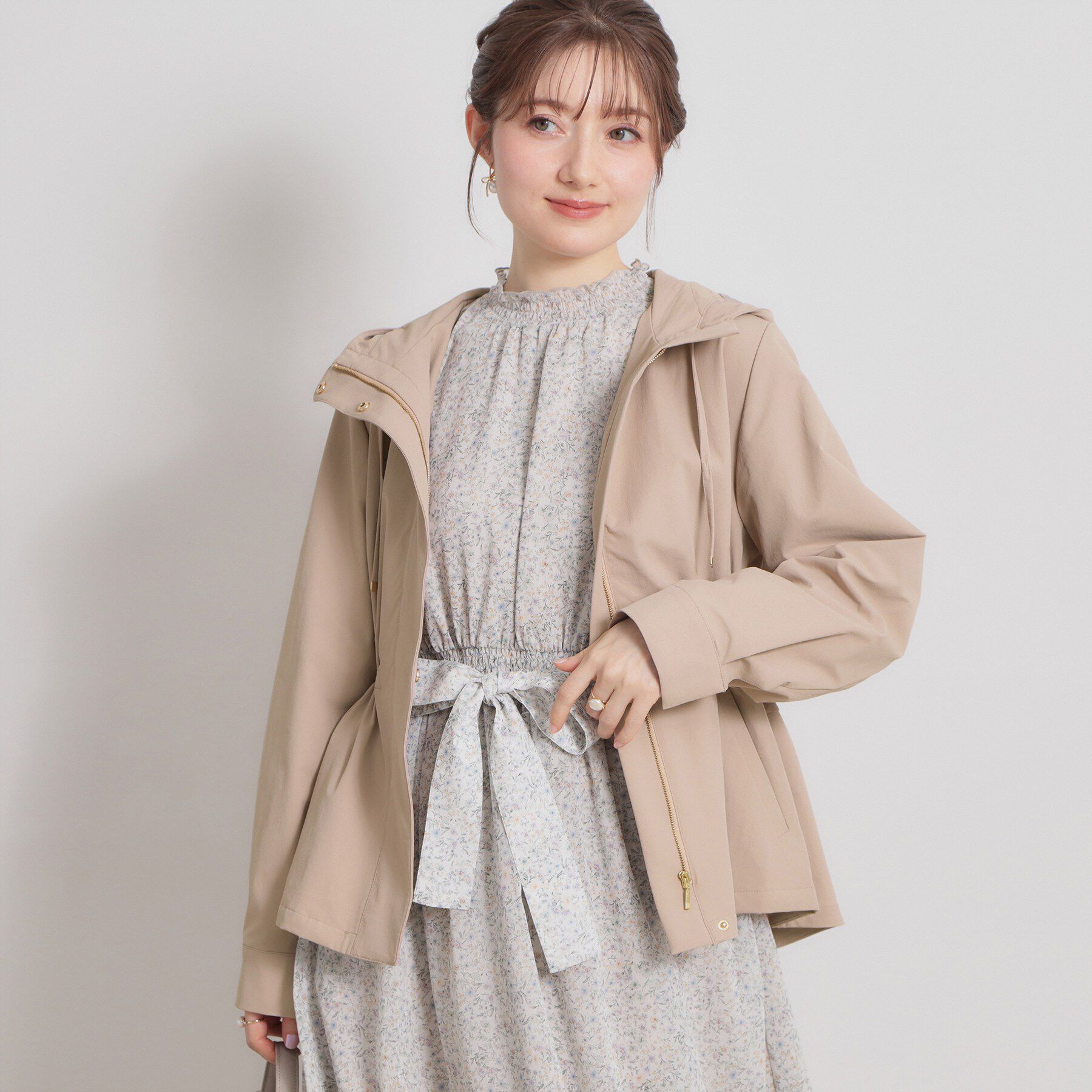 Couture broach「【撥水・洗える】愛されマンパ」|ブルゾン・スタジャン|