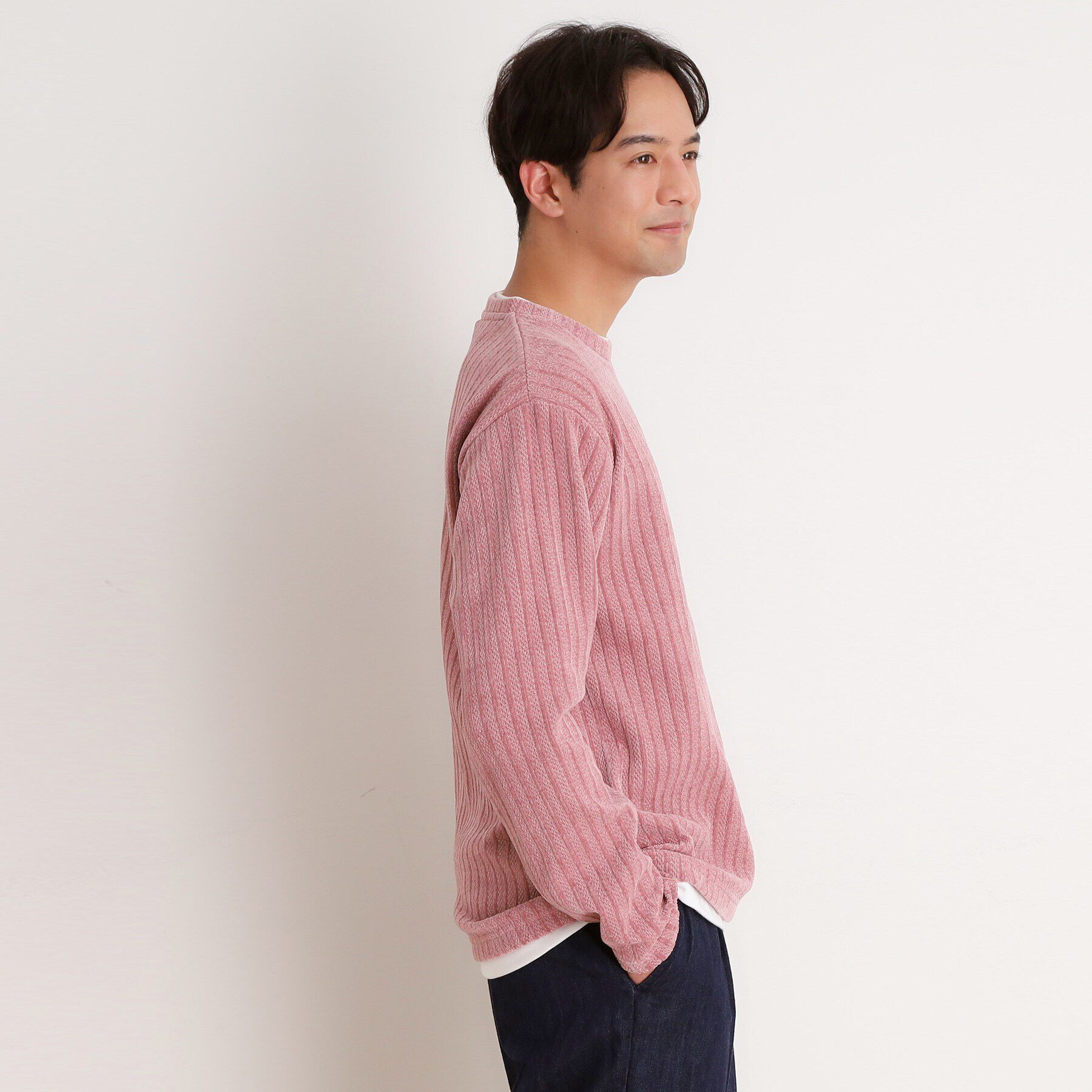 THE SHOP TK「シェニールケーブルプルオーバー 新色追加」|Tシャツ・カットソー|