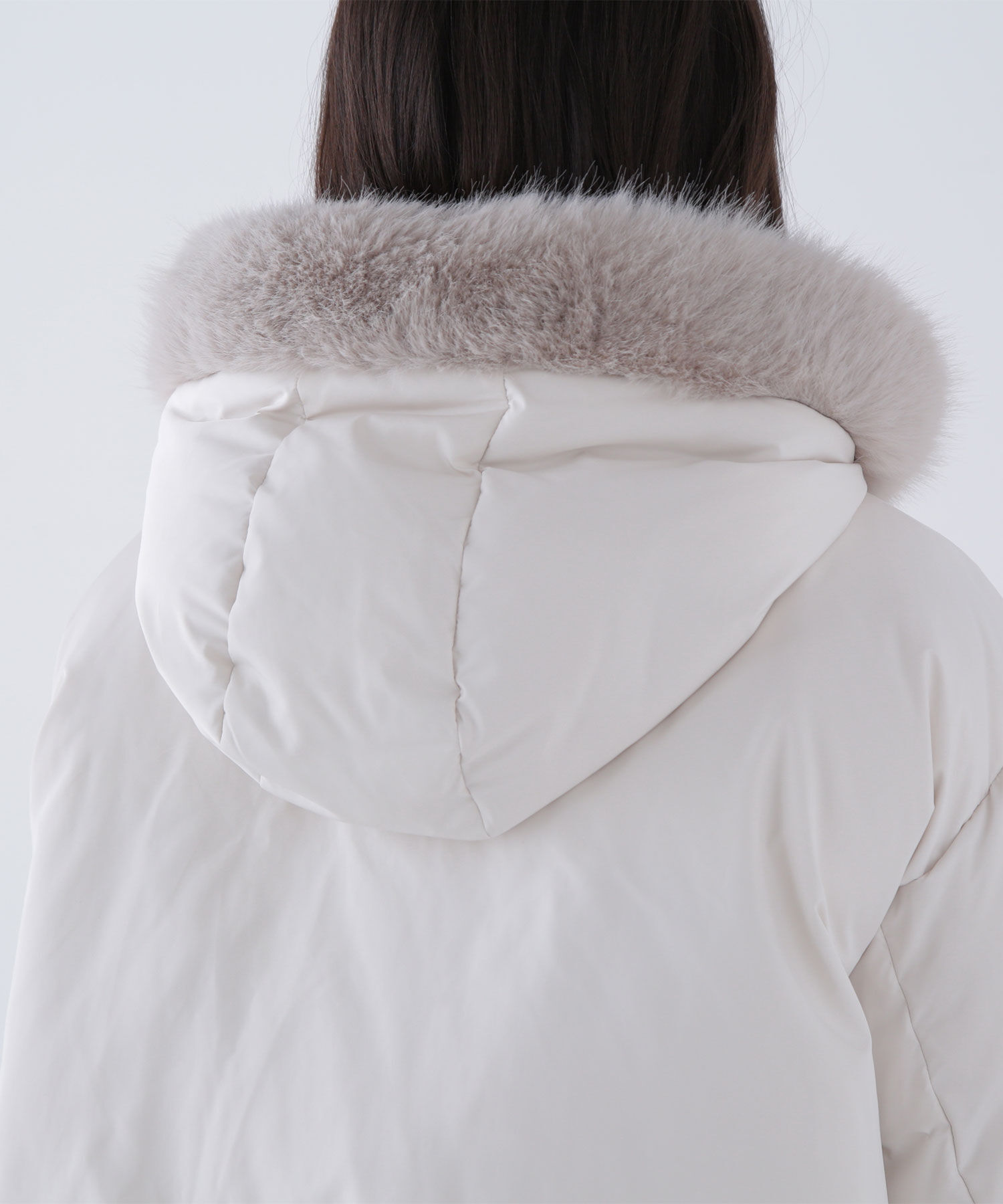  「フードファーショートダウン」|ブルゾン・スタジャン|