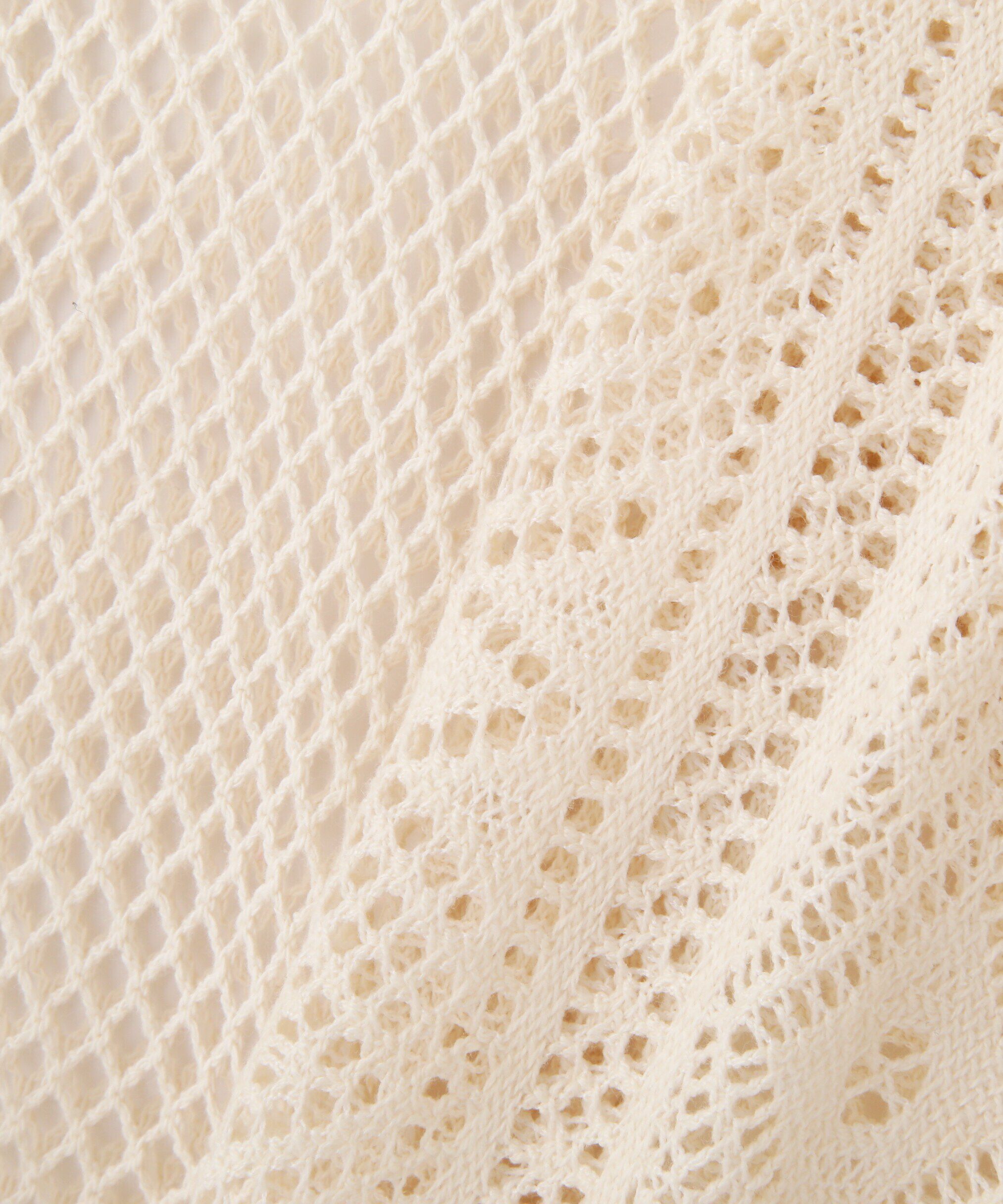  「前後2wayダブルリボンメッシュカーディガン」|シャツ・ブラウス|