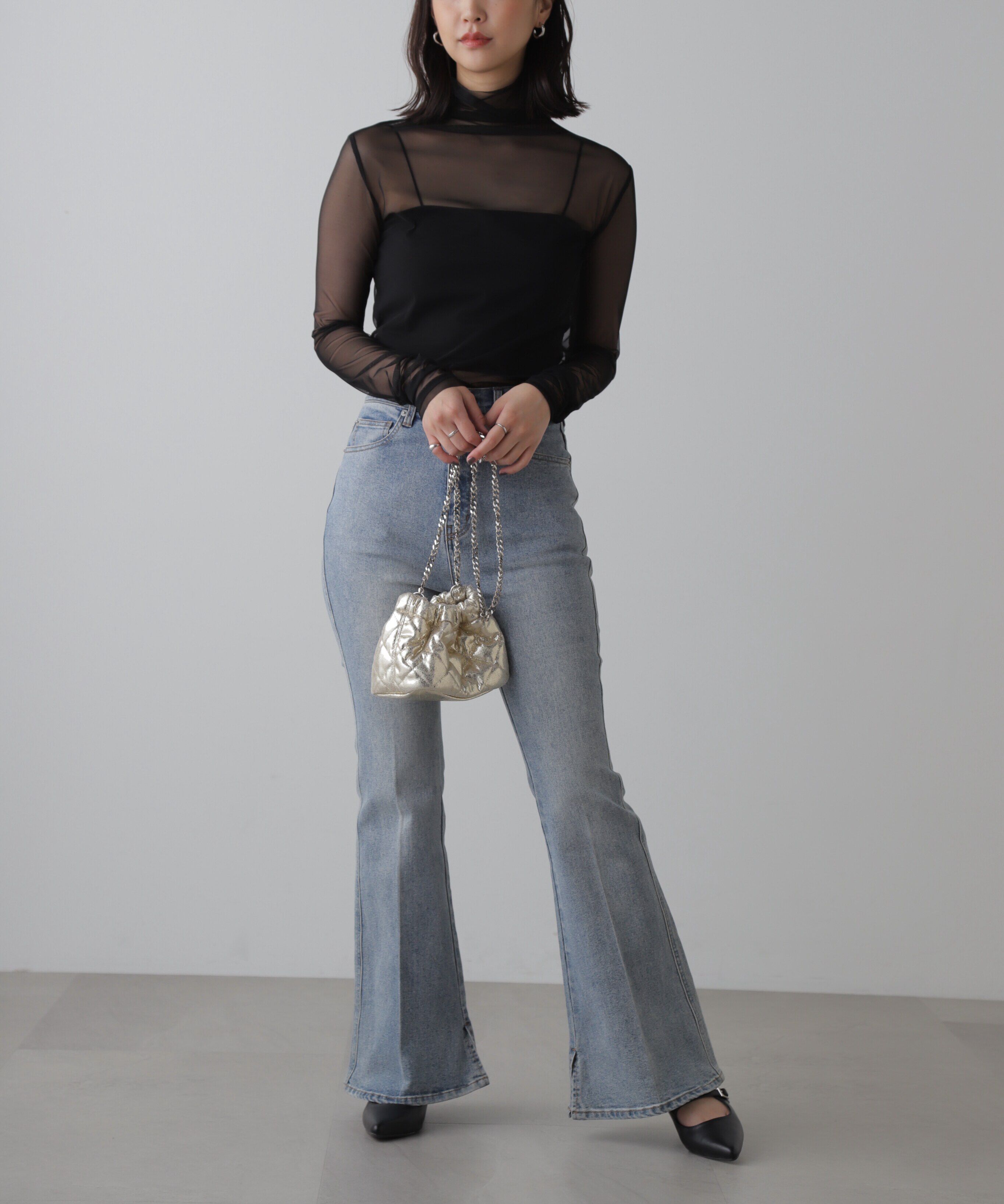  「スクエアバックルミュール」|その他|