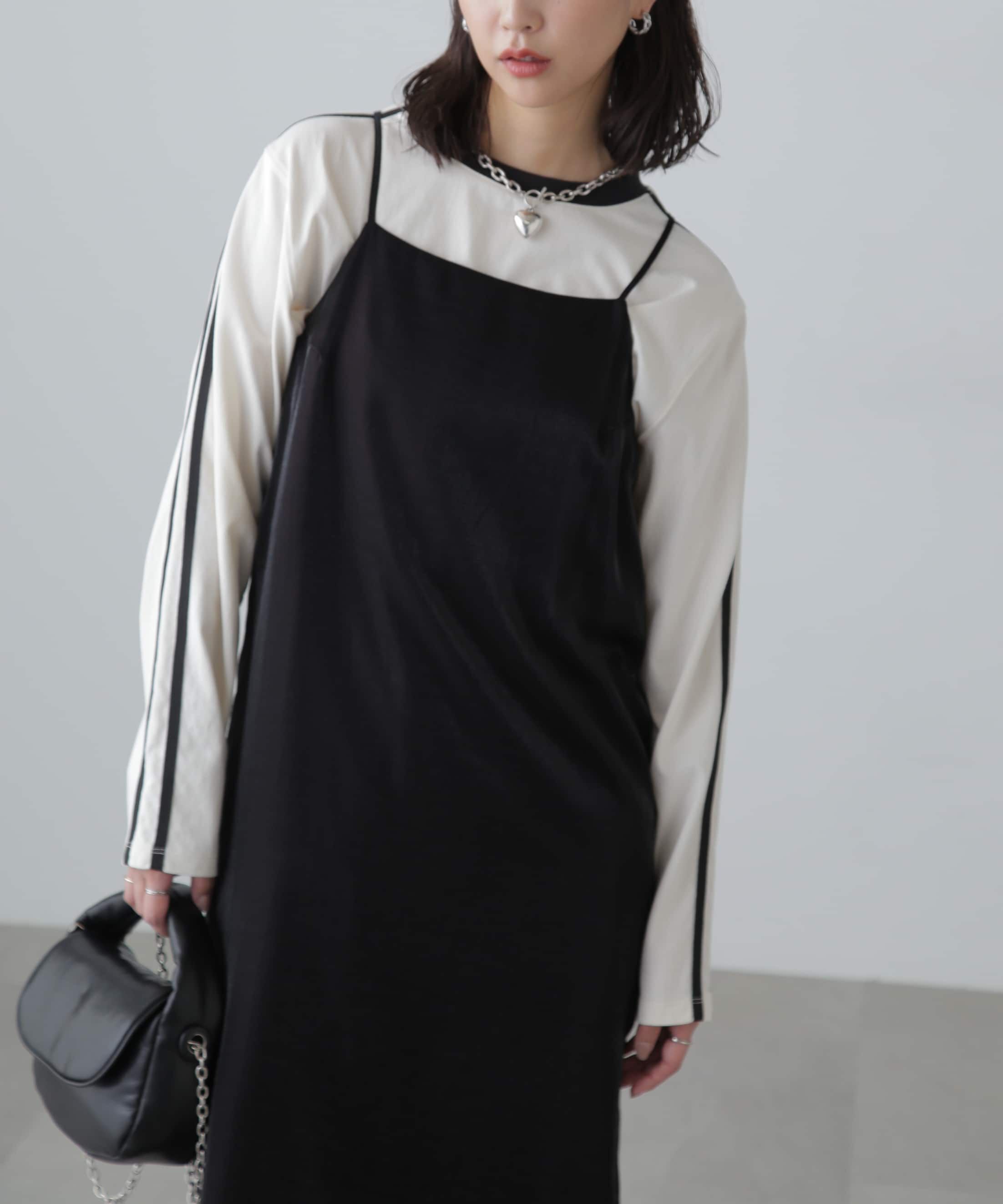  「レイヤードナローキャミワンピース」|ワンピース|