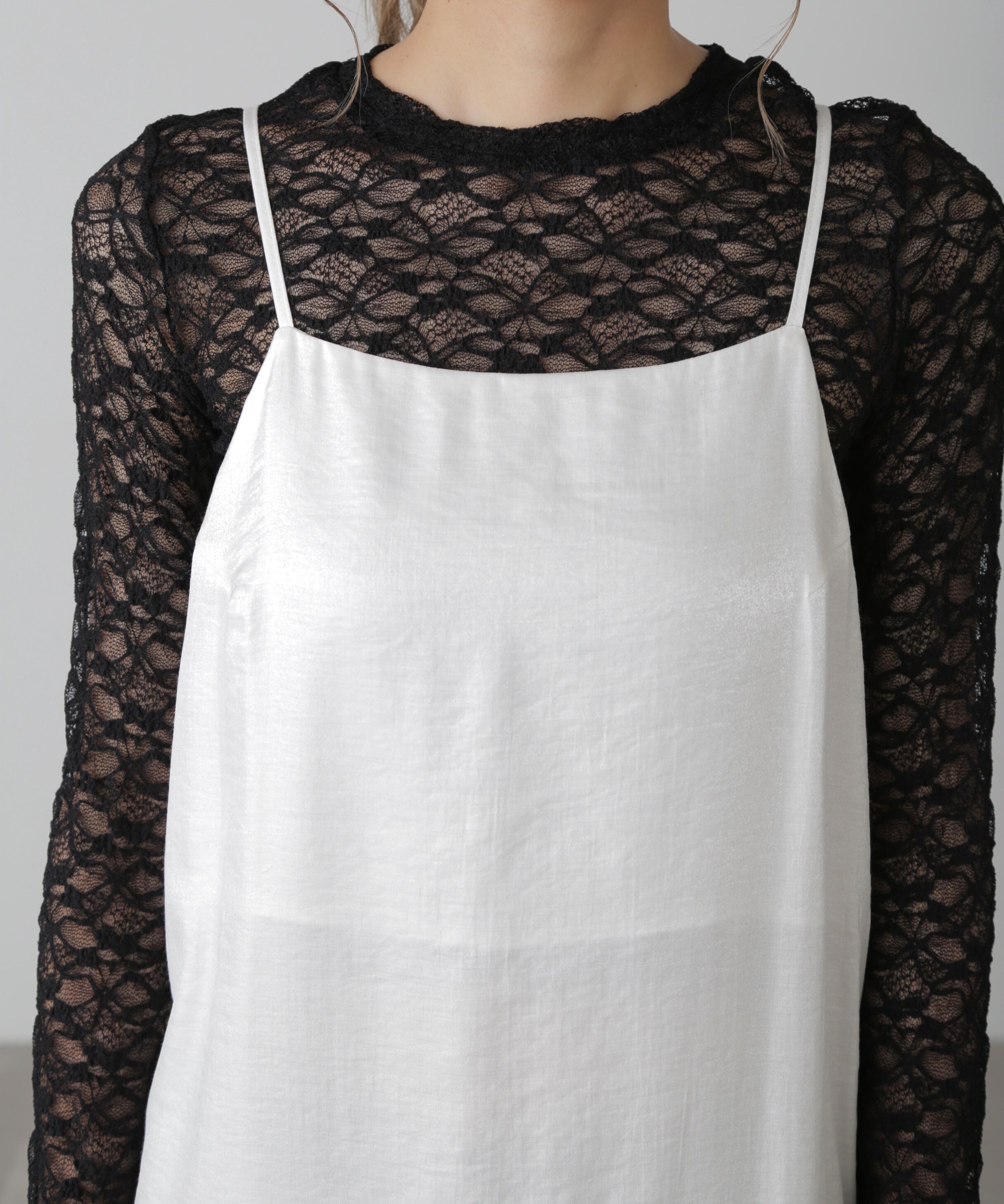  「レイヤードナローキャミワンピース」|ワンピース|