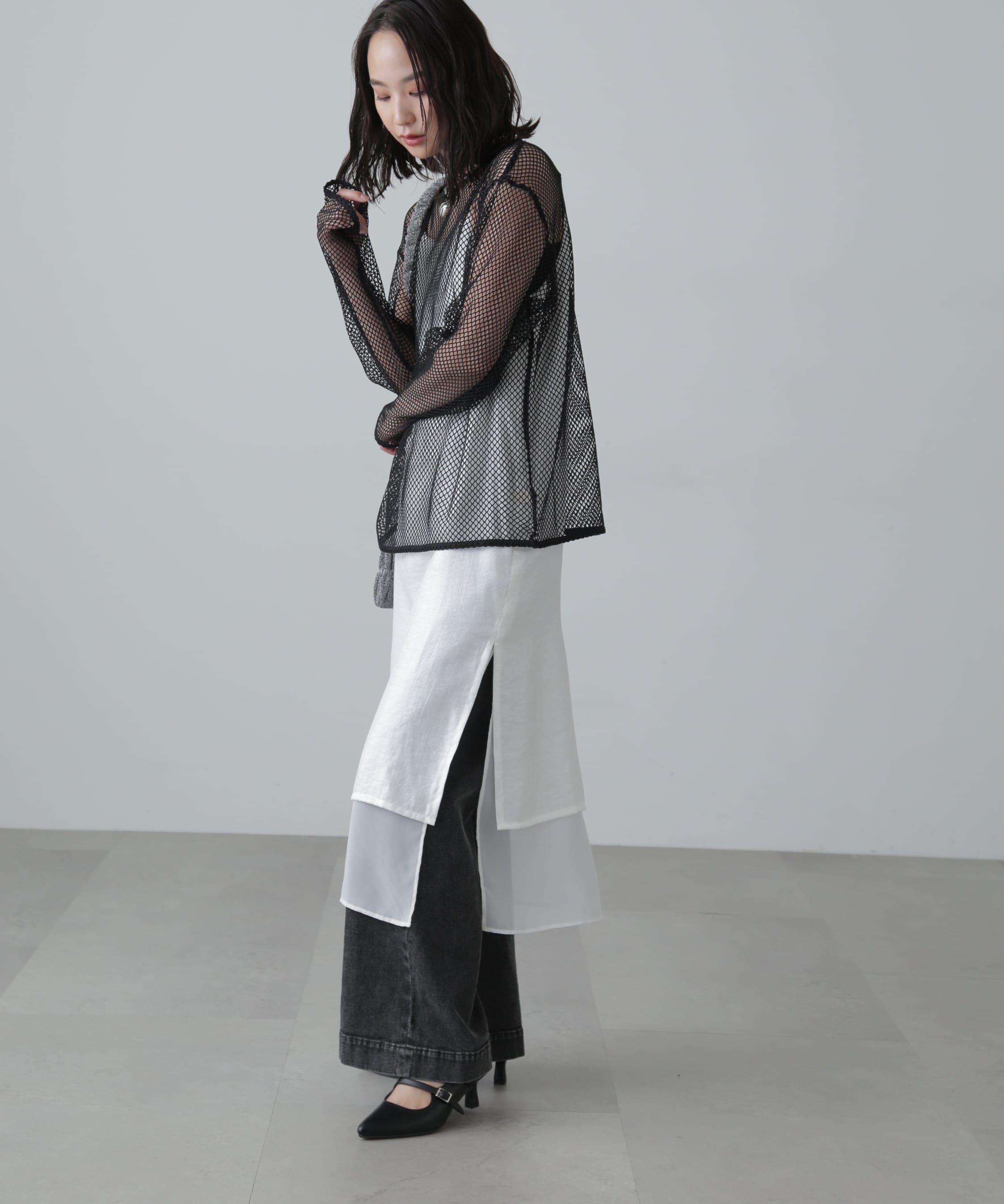  「レイヤードナローキャミワンピース」|ワンピース|