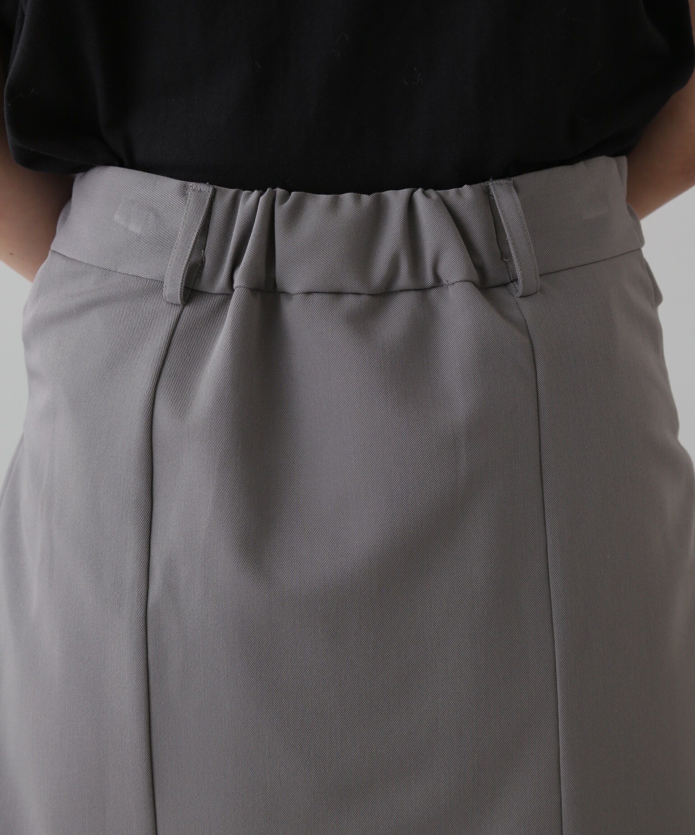  「シャツ巻き風ミニスカート」|スカート|