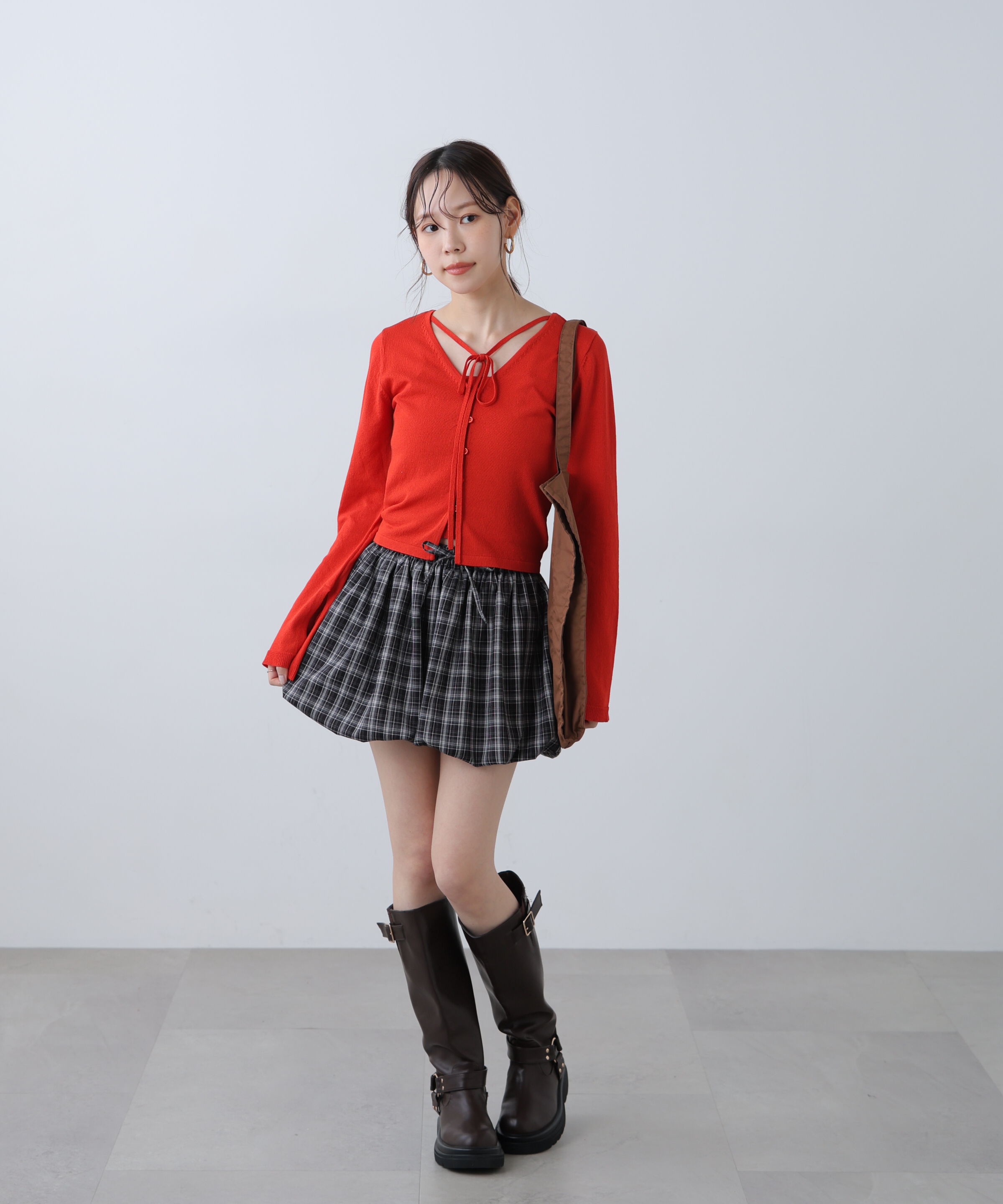  「インナーパンツ付バルーンミニスカート」|スカート|