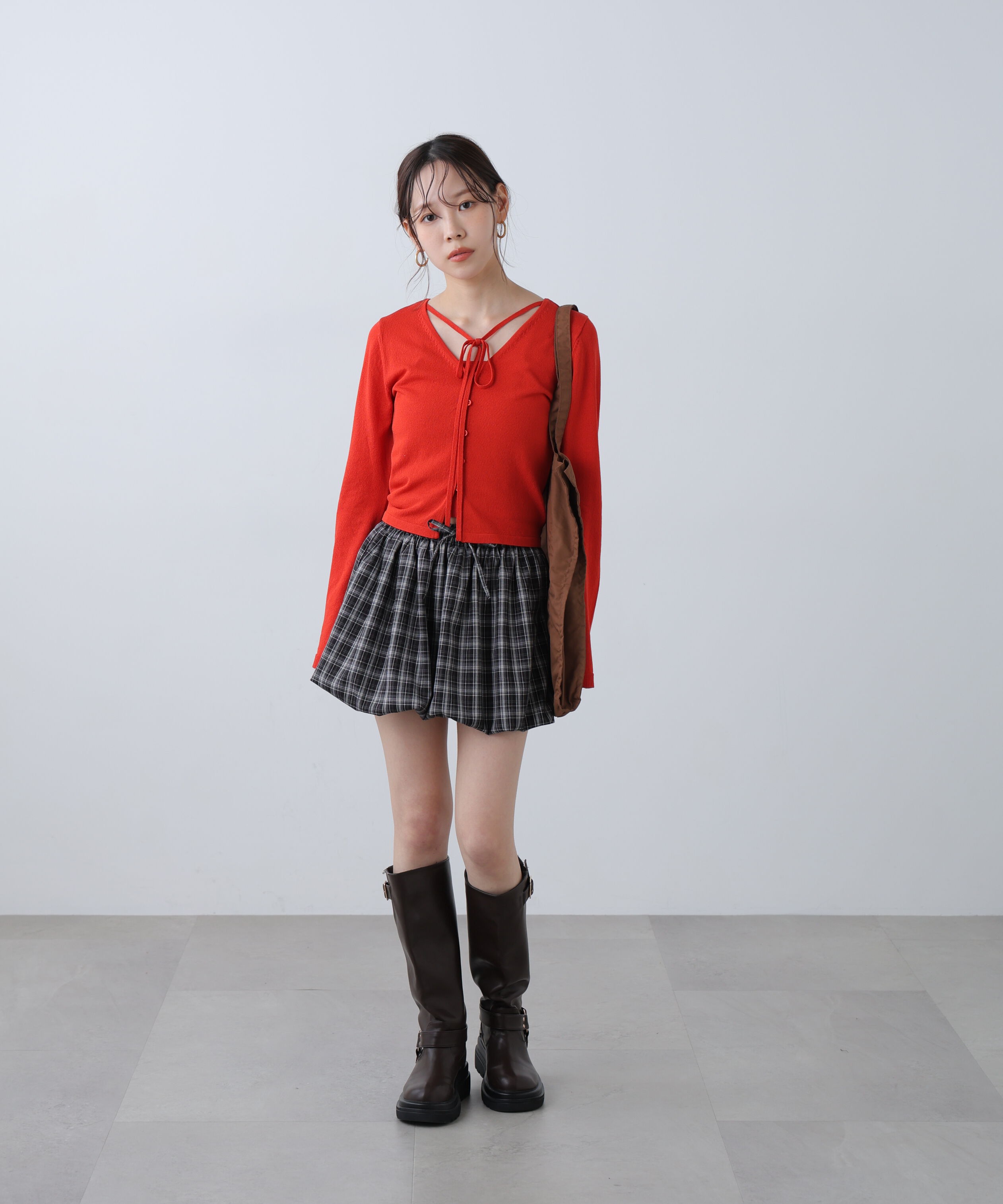  「インナーパンツ付バルーンミニスカート」|スカート|