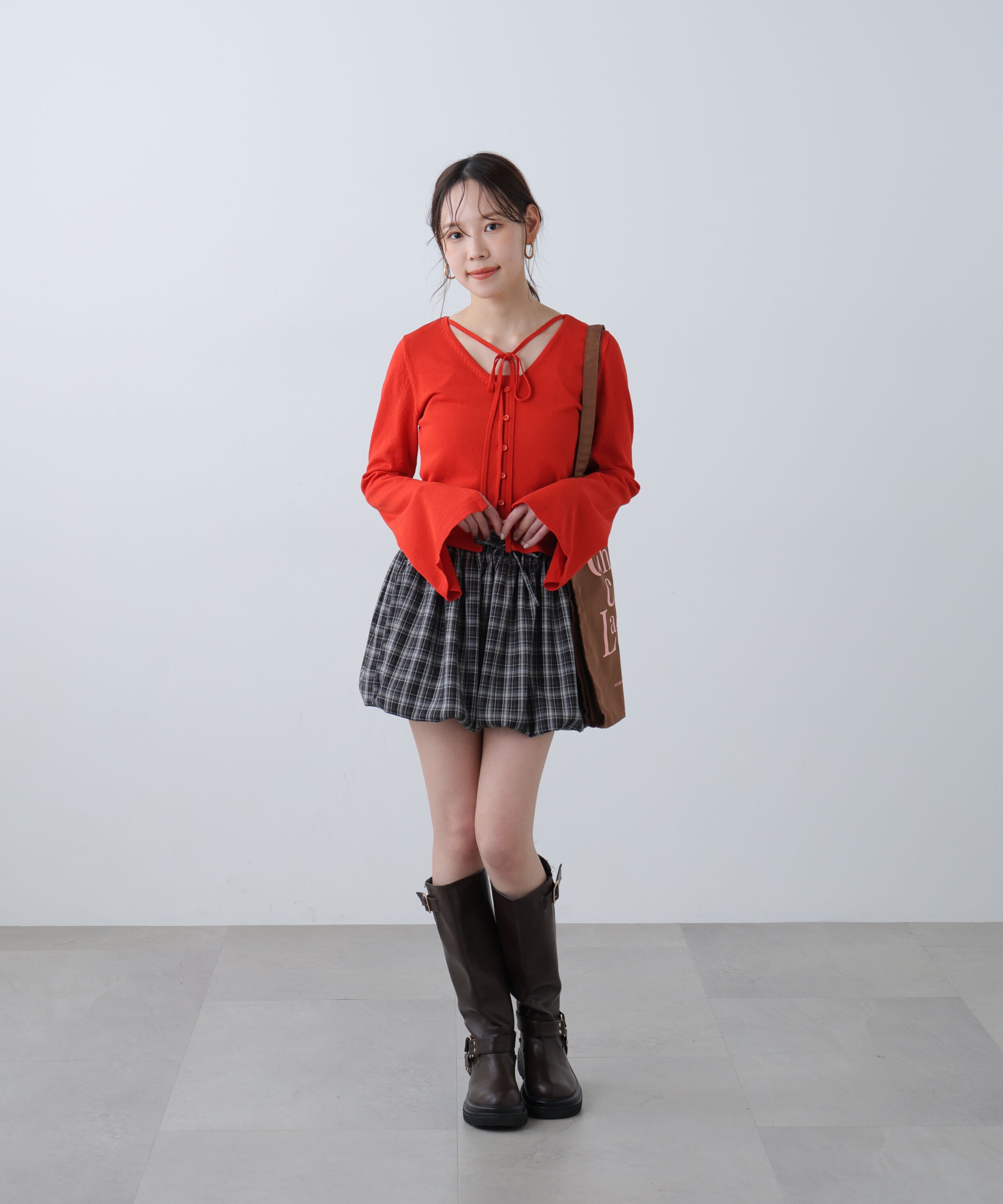  「インナーパンツ付バルーンミニスカート」|スカート|