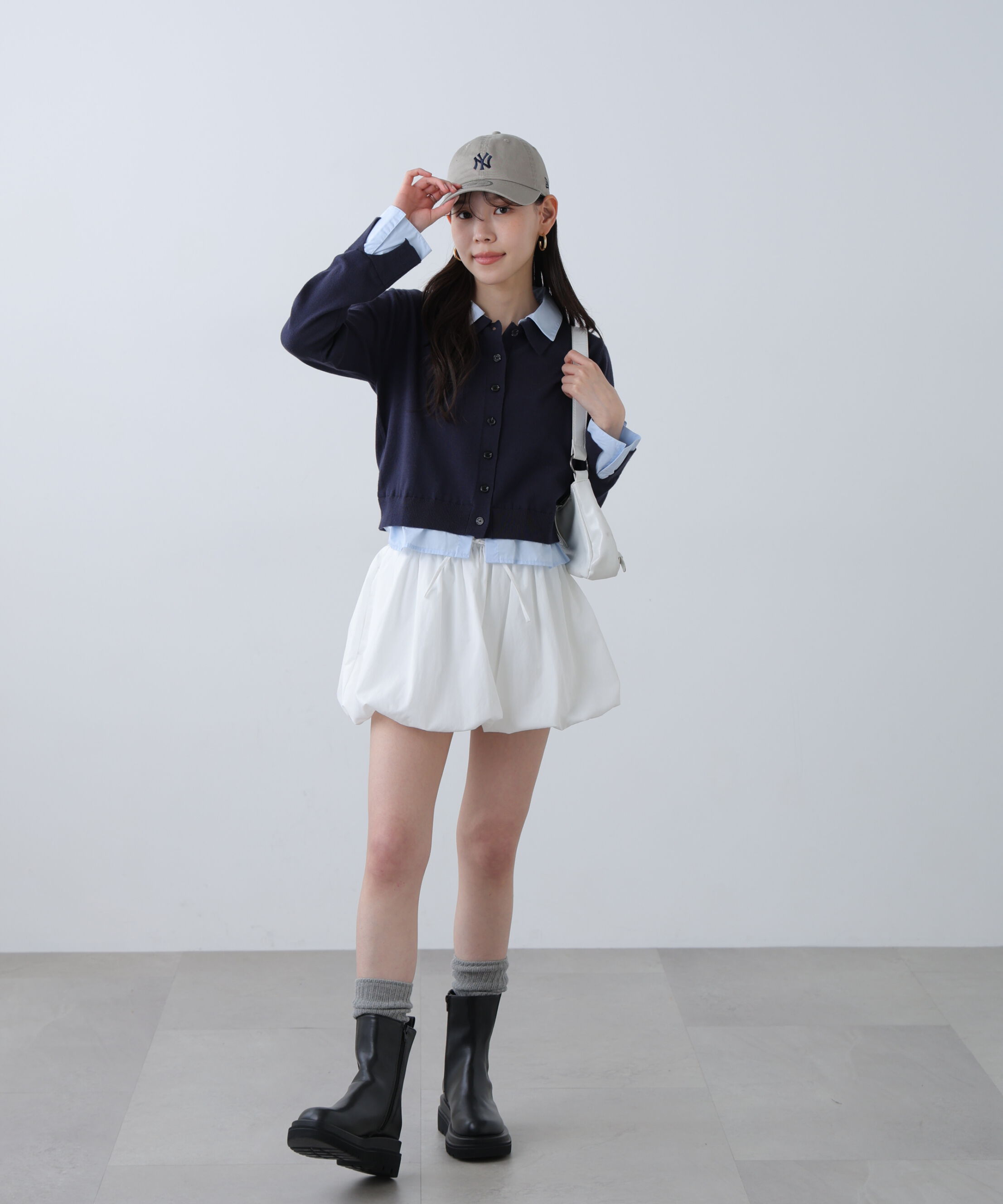  「インナーパンツ付バルーンミニスカート」|スカート|